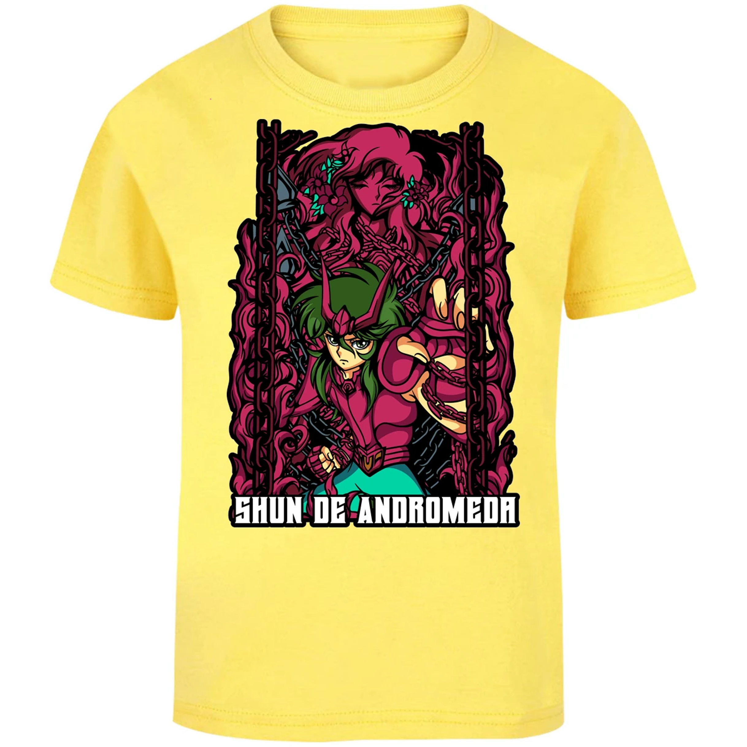 Playera Saint Seiya Shun Anime para Niño 13