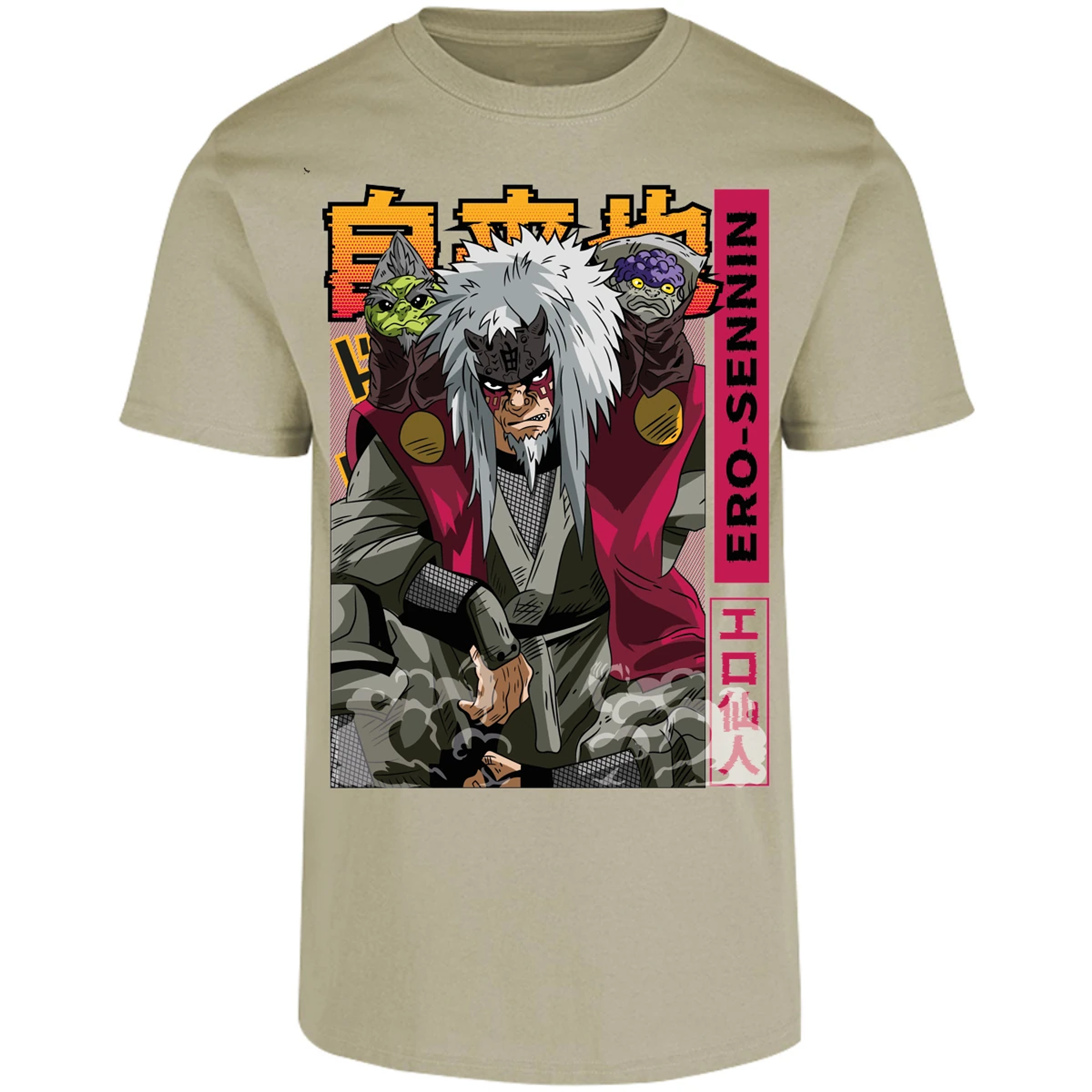 Playera Naruto Jiraiya Diseo para Adulto 8