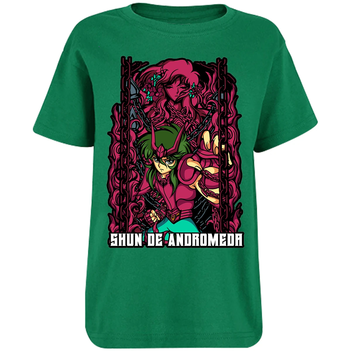 Playera Saint Seiya Shun Anime para Niño 6