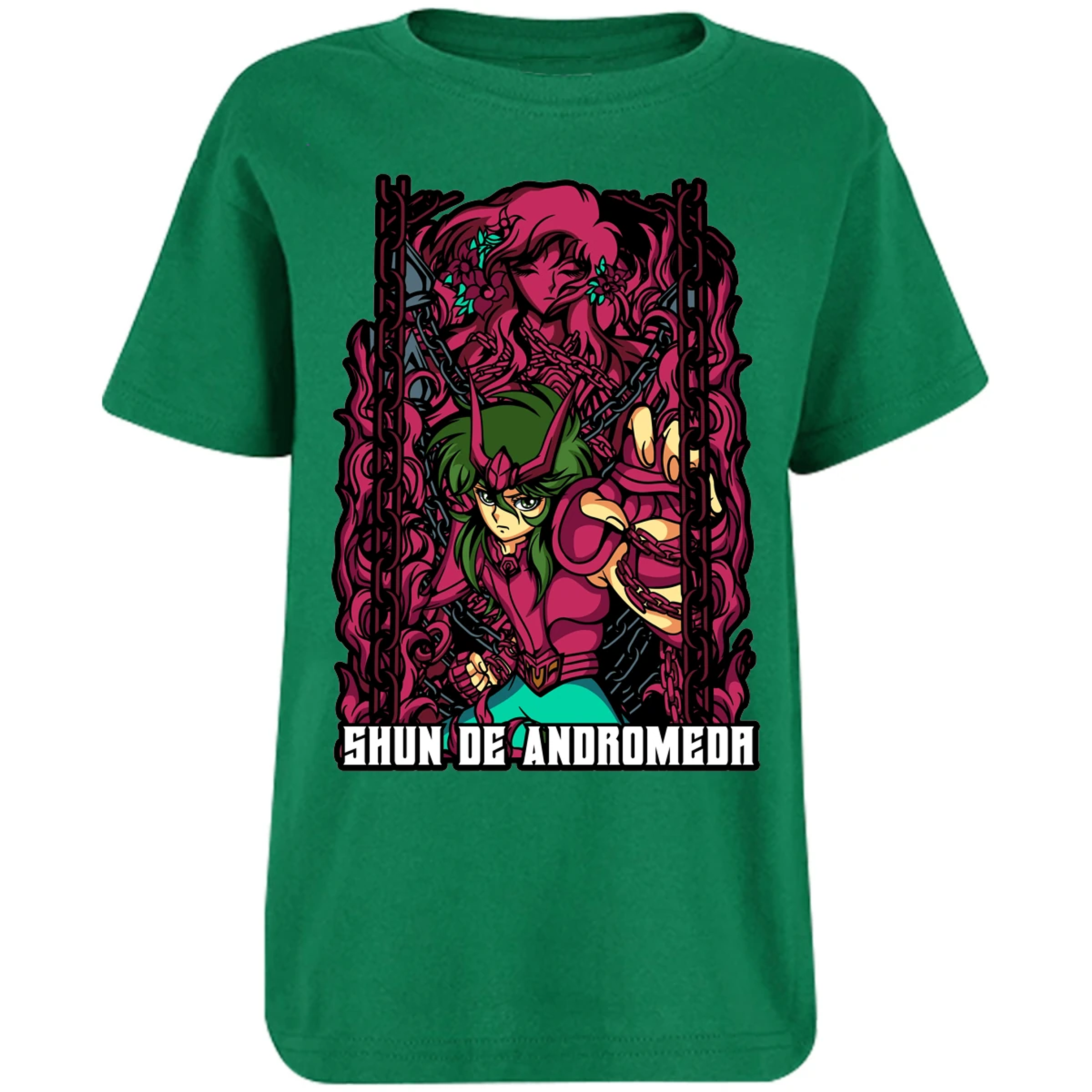 Playera Saint Seiya Shun Anime para Niño 6