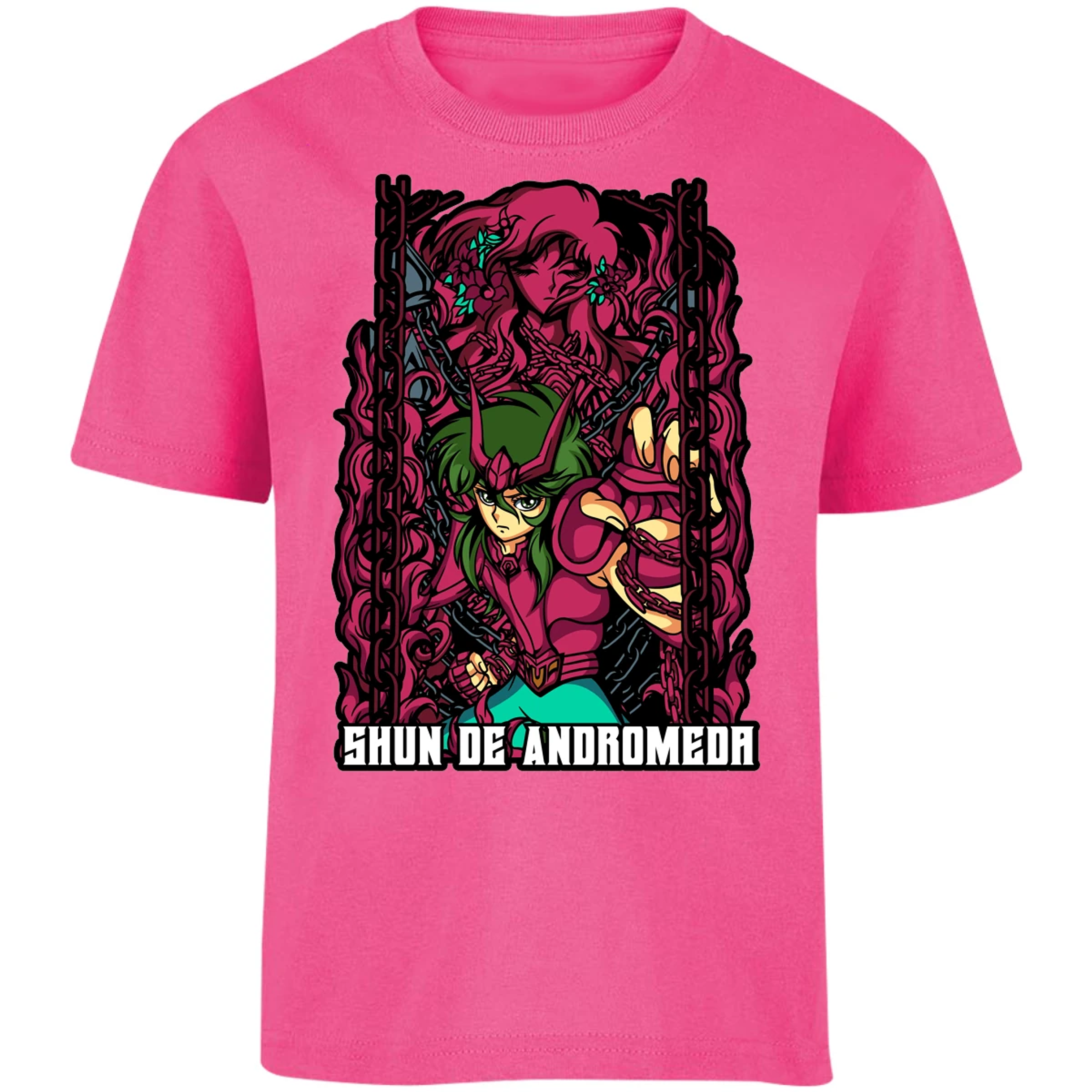 Playera Saint Seiya Shun Anime para Niño 8