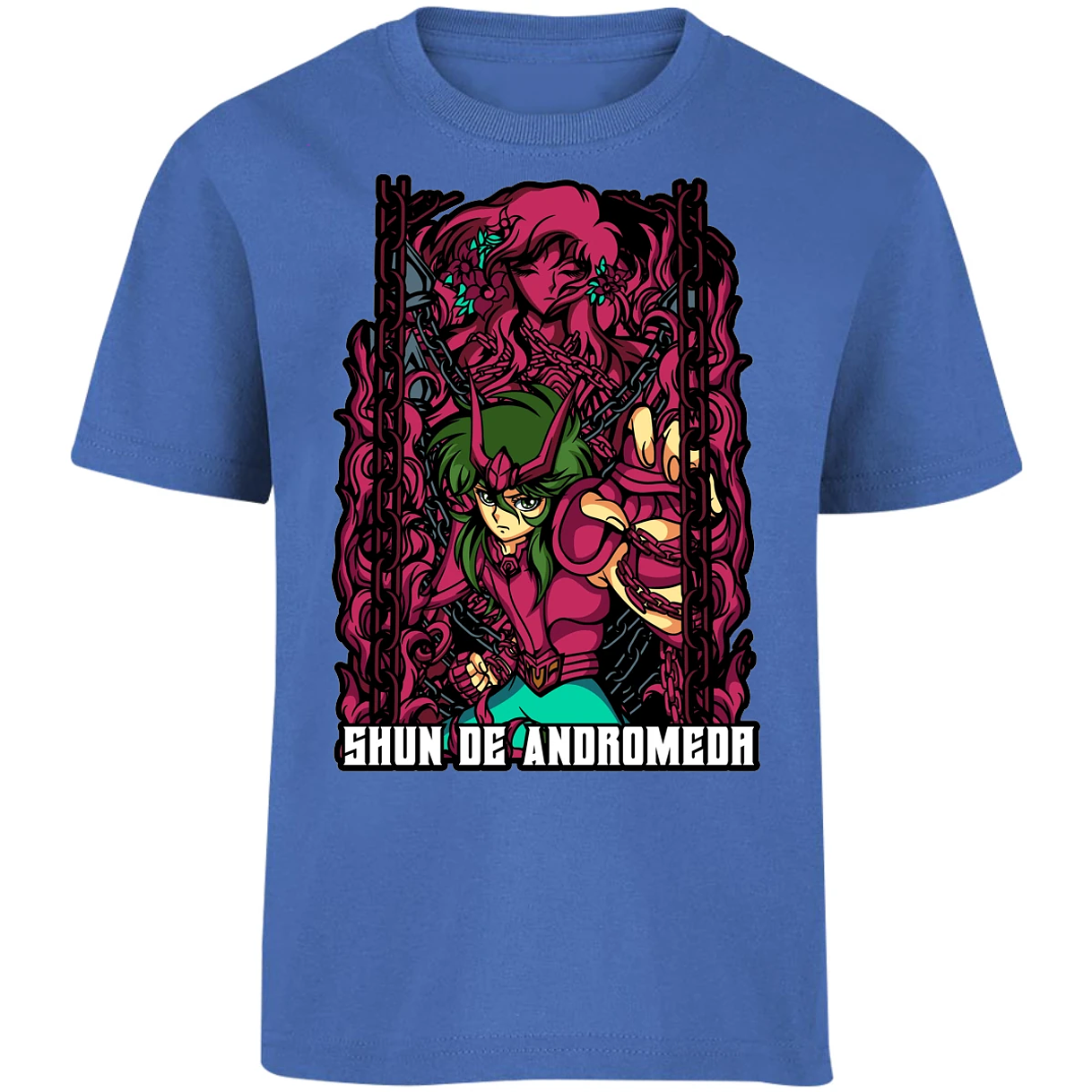 Playera Saint Seiya Shun Anime para Niño 9