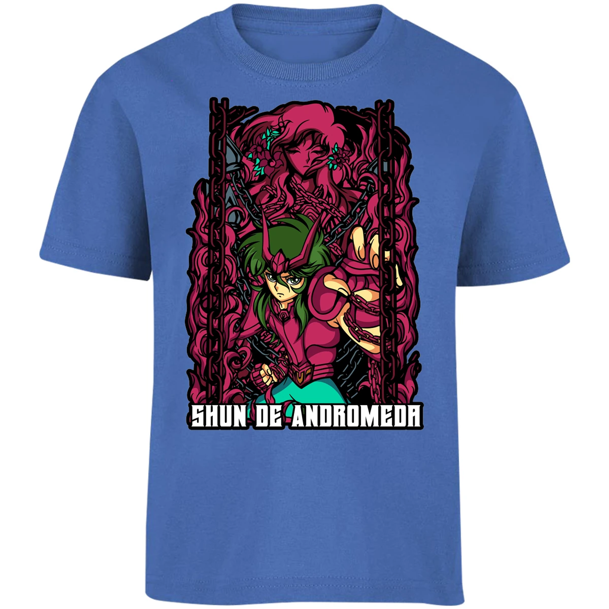 Playera Saint Seiya Shun Anime para Niño 9