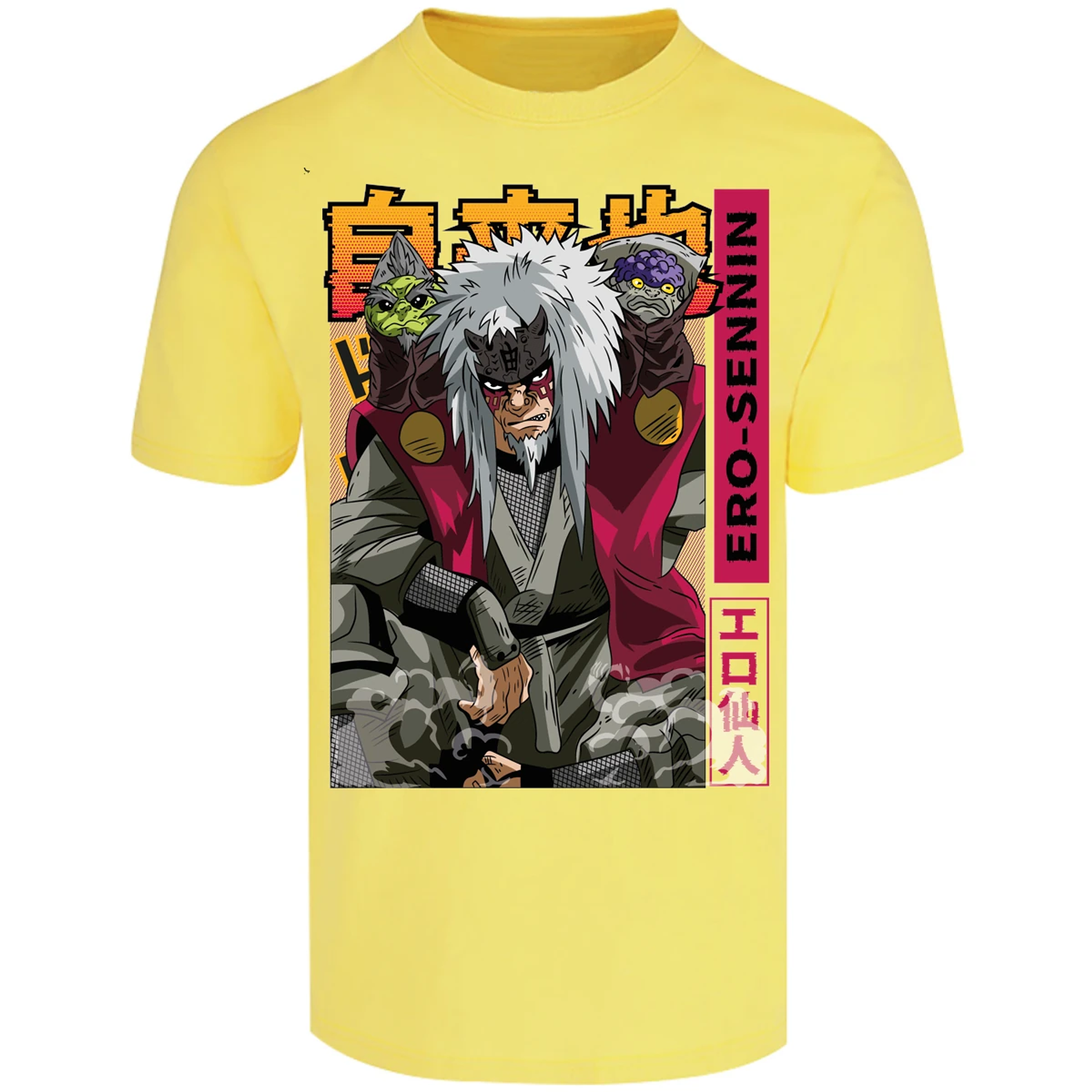 Playera Naruto Jiraiya Diseo para Adulto 9