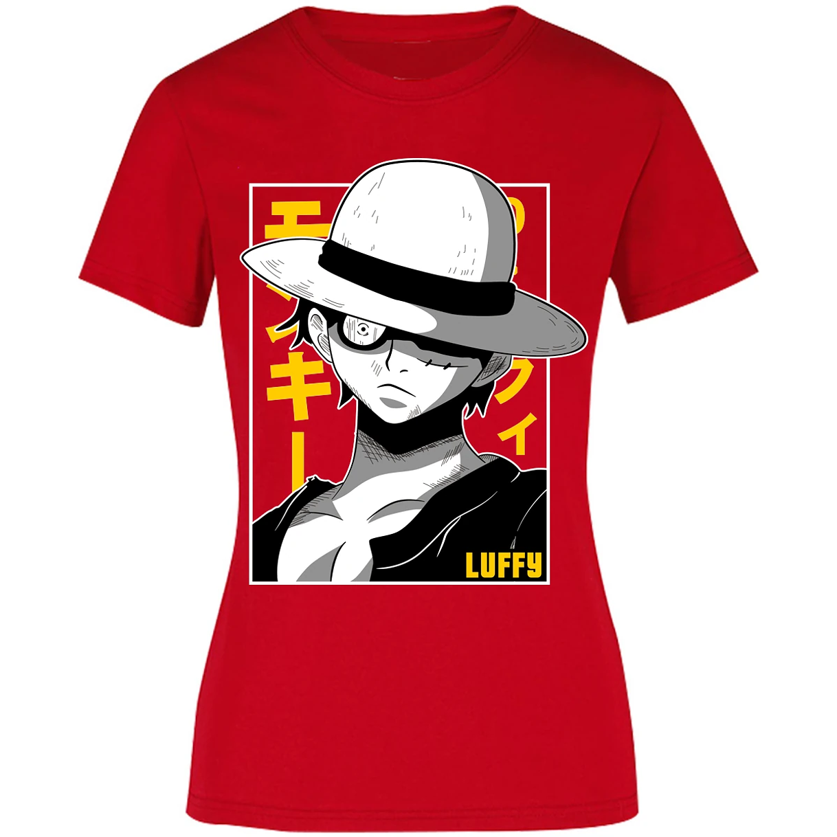 Blusa One Piece Luffy Basic Blusa para Mujer 5