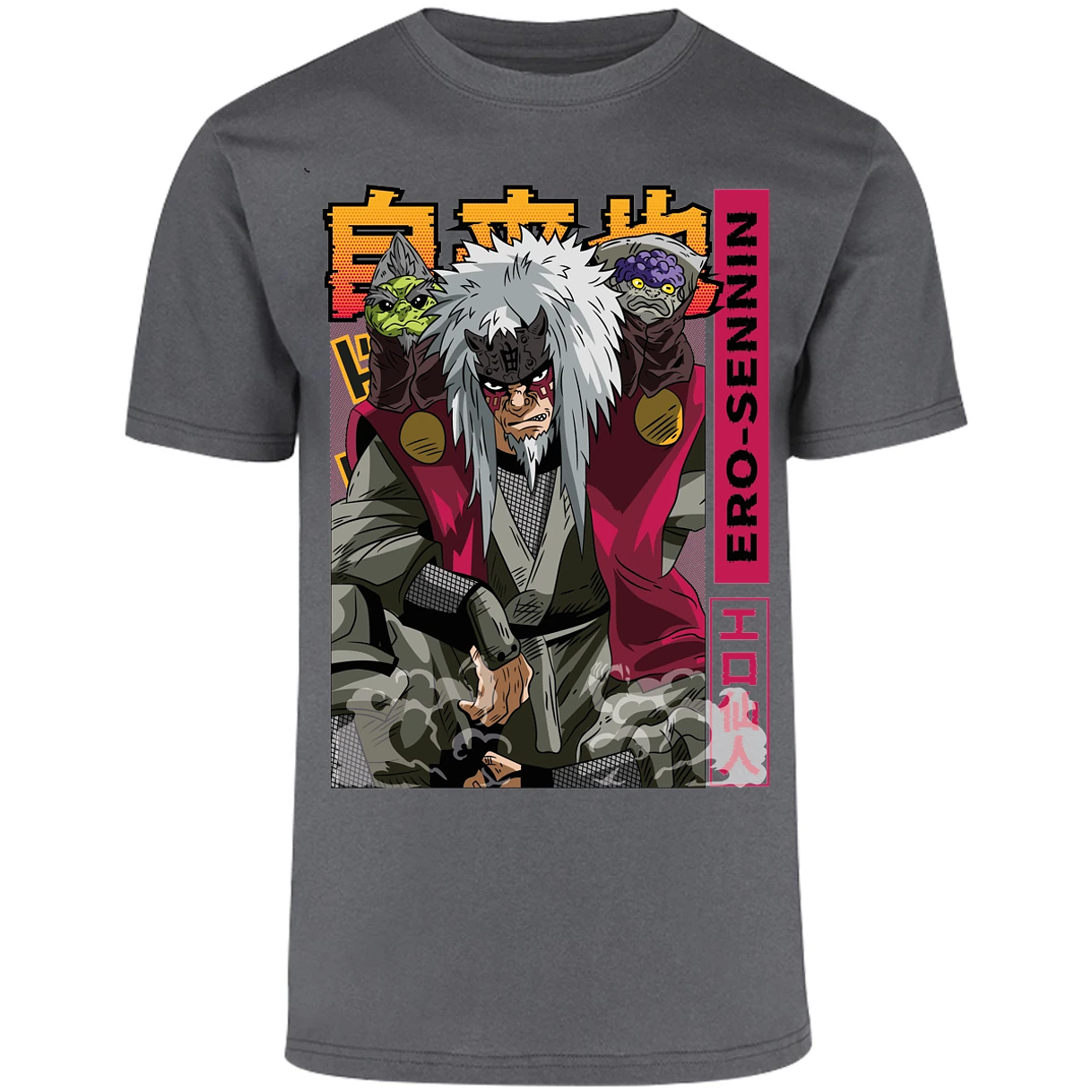Playera Naruto Jiraiya Diseo para Adulto 6