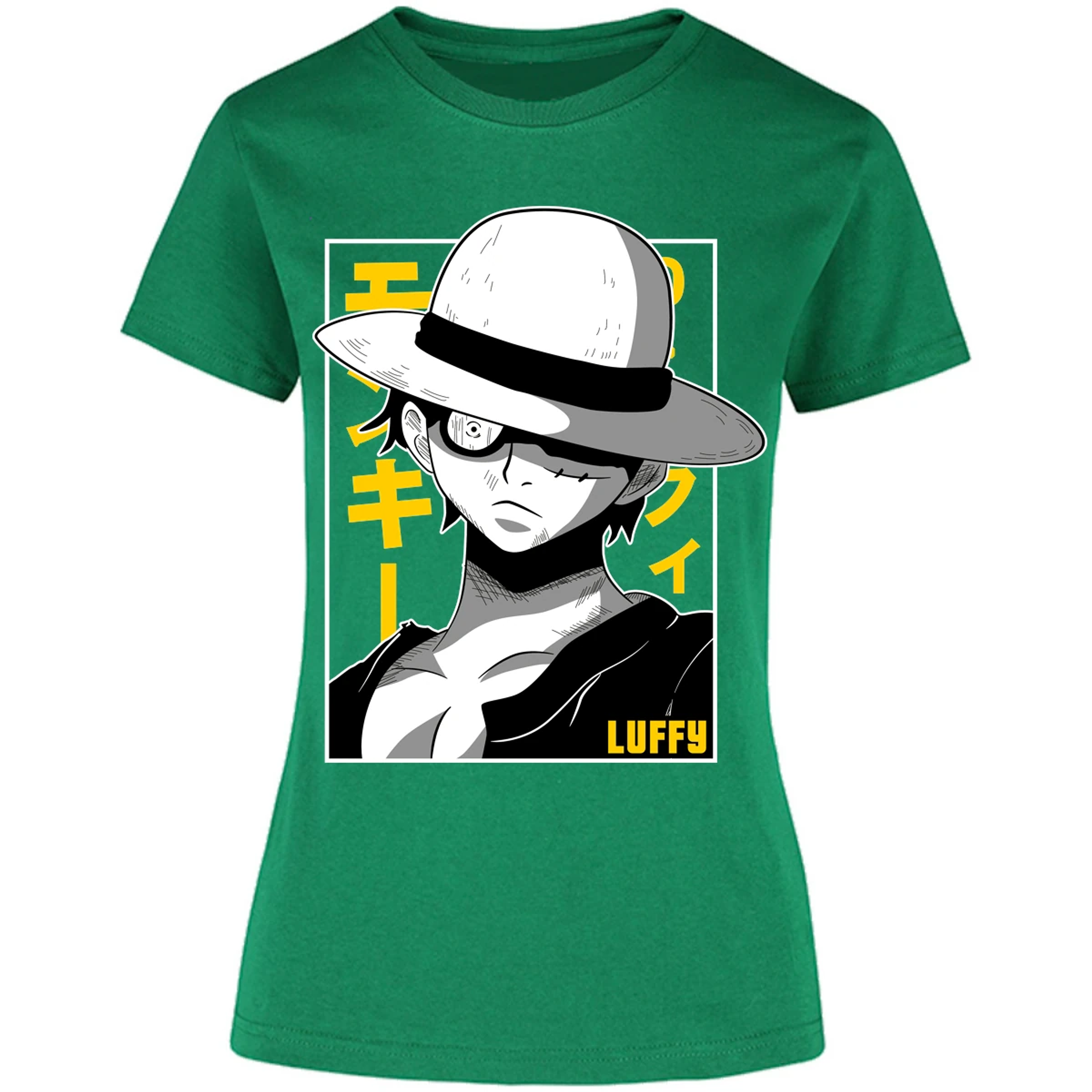 Blusa One Piece Luffy Basic Blusa para Mujer 18
