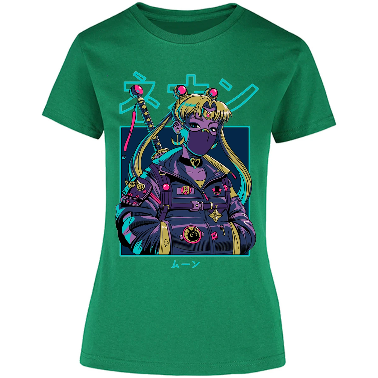 Blusa Sailor Moon Sailor Moon Cyberpunk Blusa para Mujer 1