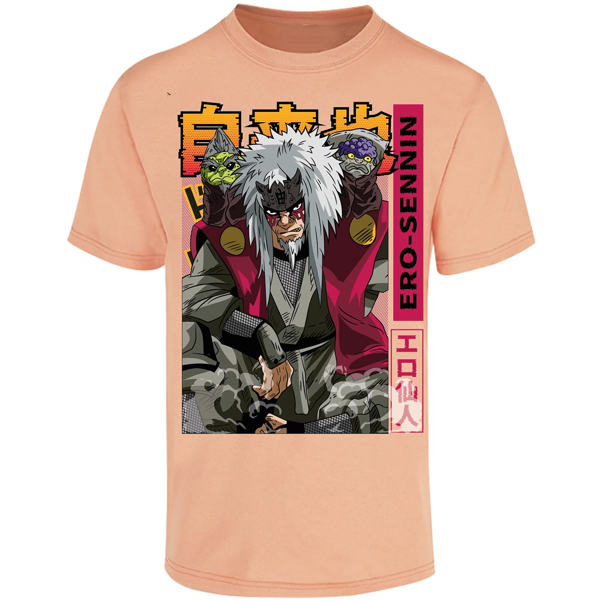 Playera Naruto Jiraiya Diseo para Adulto 19