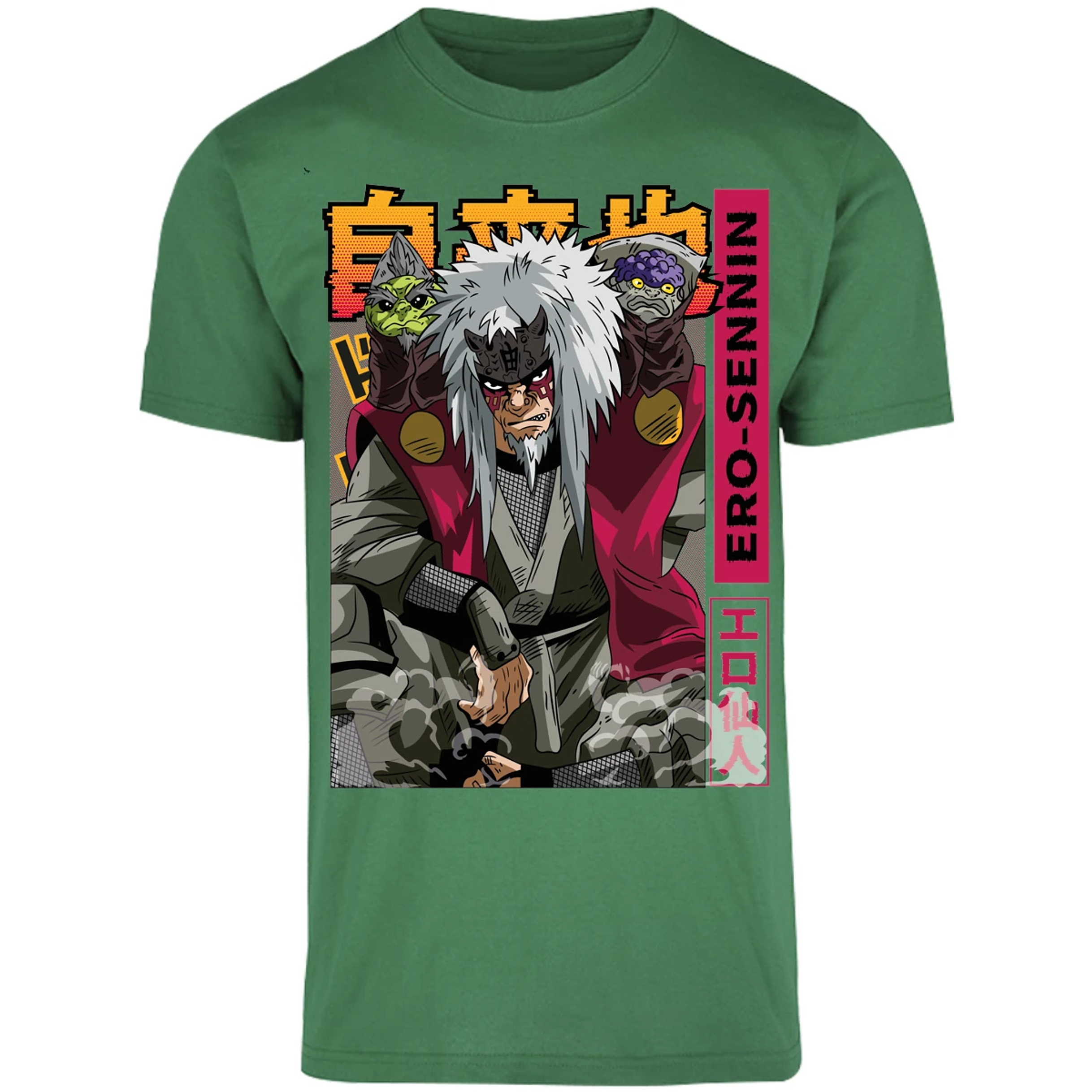 Playera Naruto Jiraiya Diseo para Adulto 10