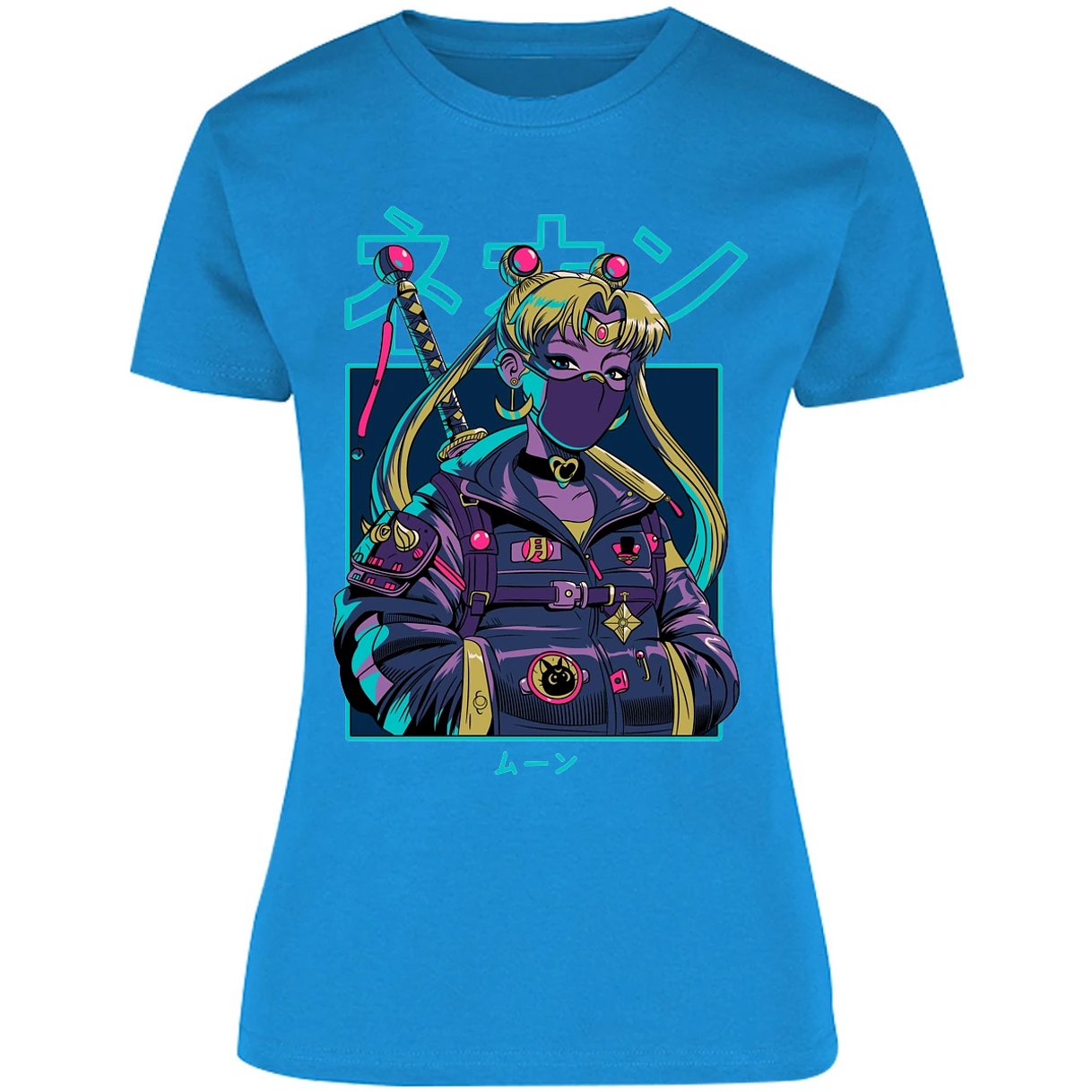 Blusa Sailor Moon Sailor Moon Cyberpunk Blusa para Mujer 12