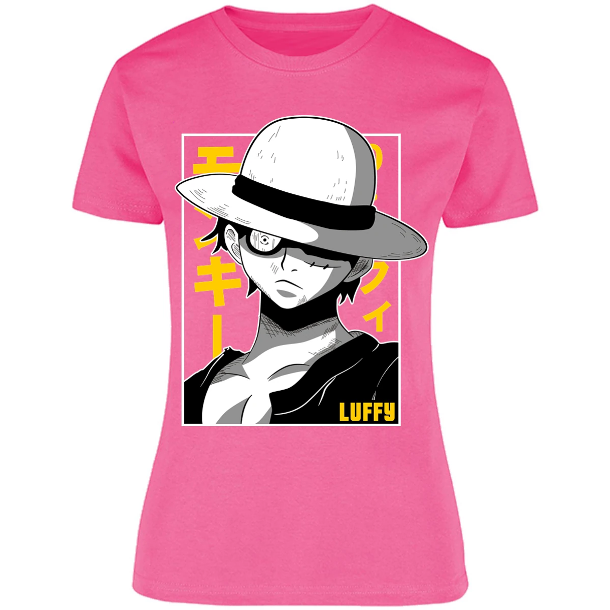 Blusa One Piece Luffy Basic Blusa para Mujer 1