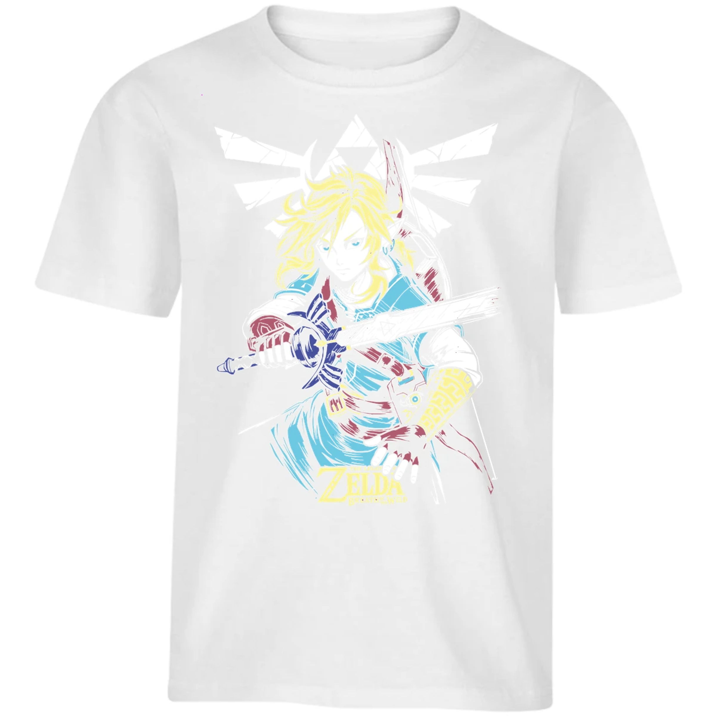 Playera The Leyend Of Zelda Link Botw para Niño 10