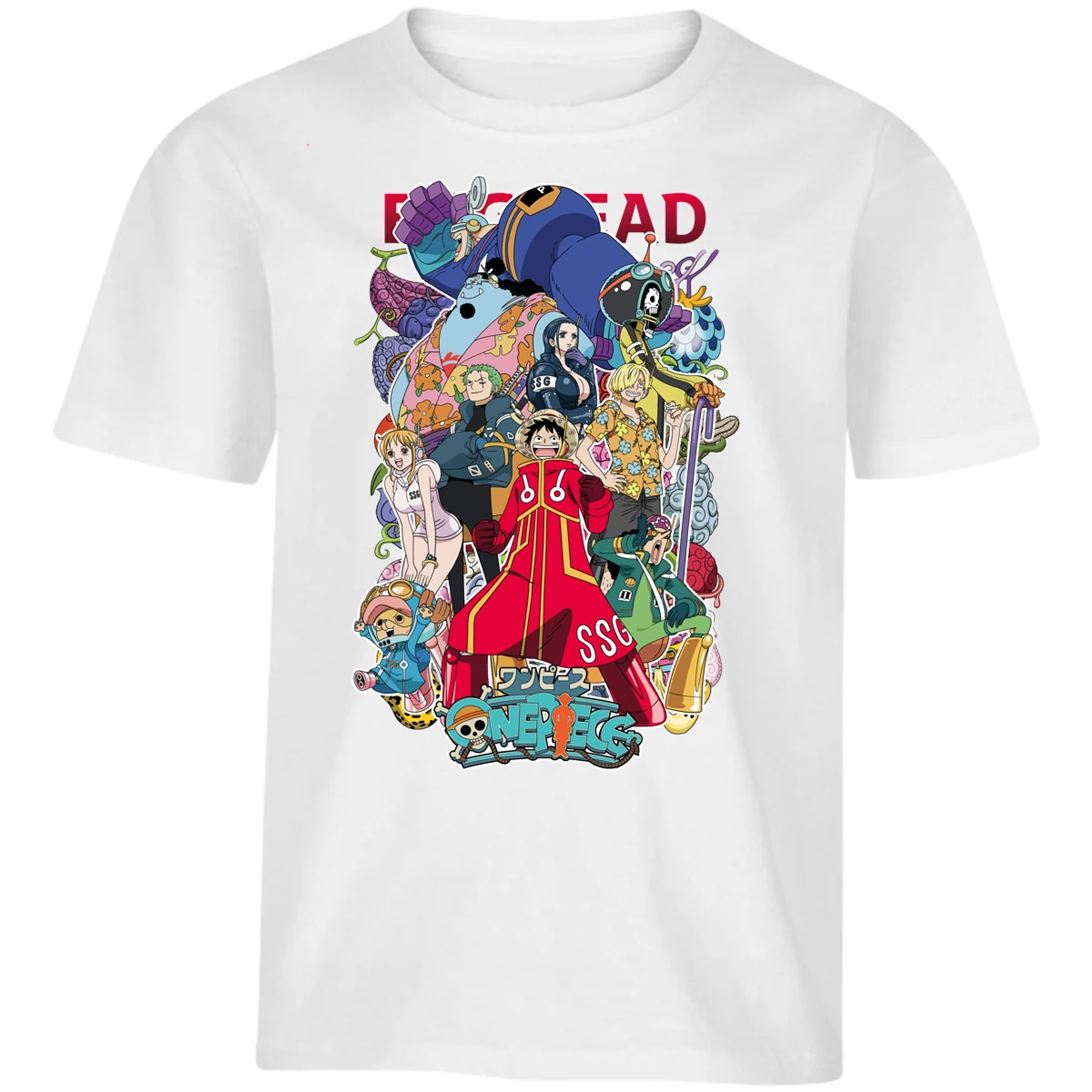 Playera One Piece One Piece Egghead para Niño 29