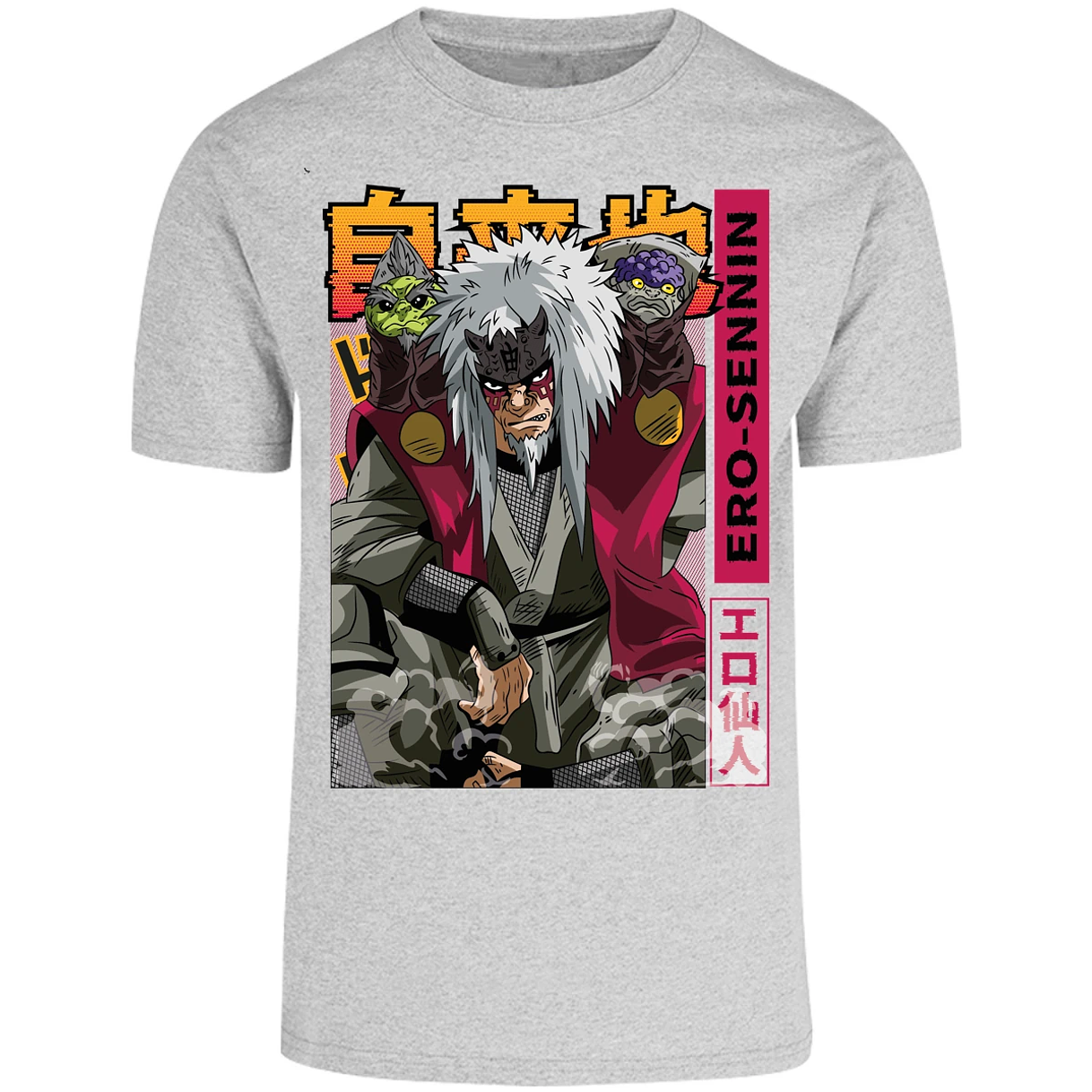 Playera Naruto Jiraiya Diseo para Adulto 14