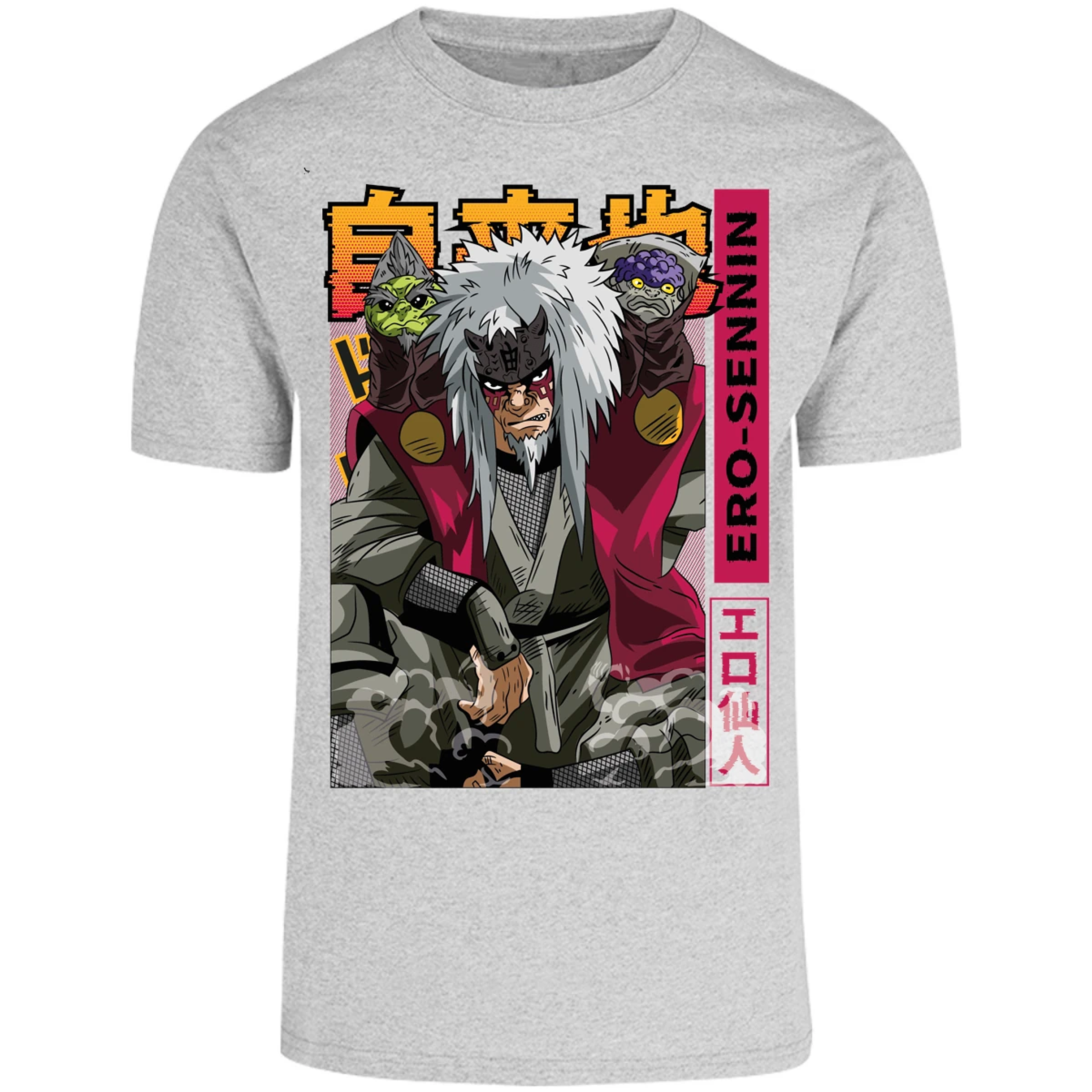 Playera Naruto Jiraiya Diseo para Adulto 14