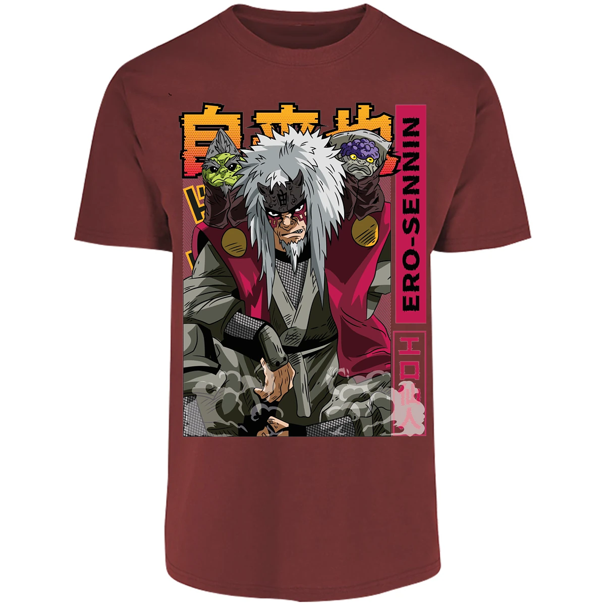 Playera Naruto Jiraiya Diseo para Adulto 1