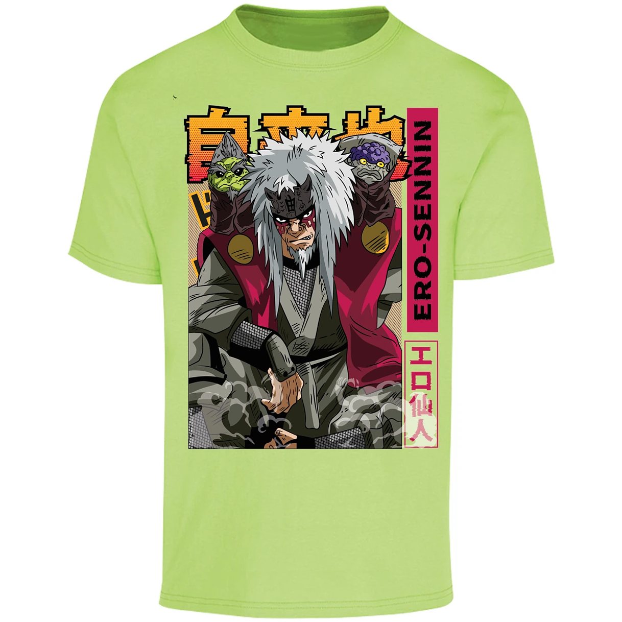 Playera Naruto Jiraiya Diseo para Adulto 4