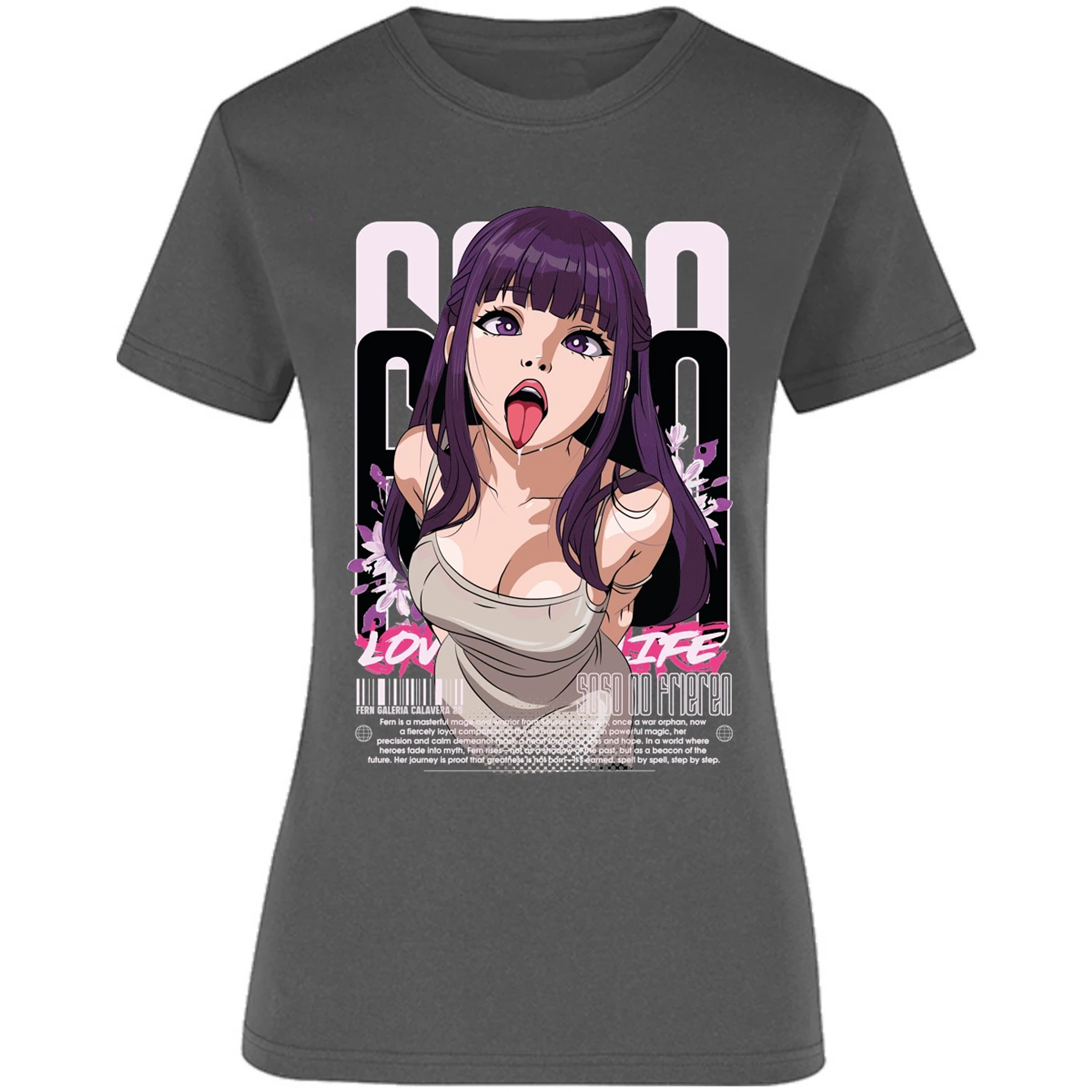 Blusa Soso No Frieren Fern Waifu Blusa para Mujer 10