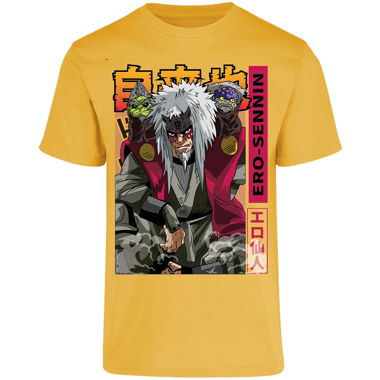 Playera Naruto Jiraiya Diseo para Adulto 22