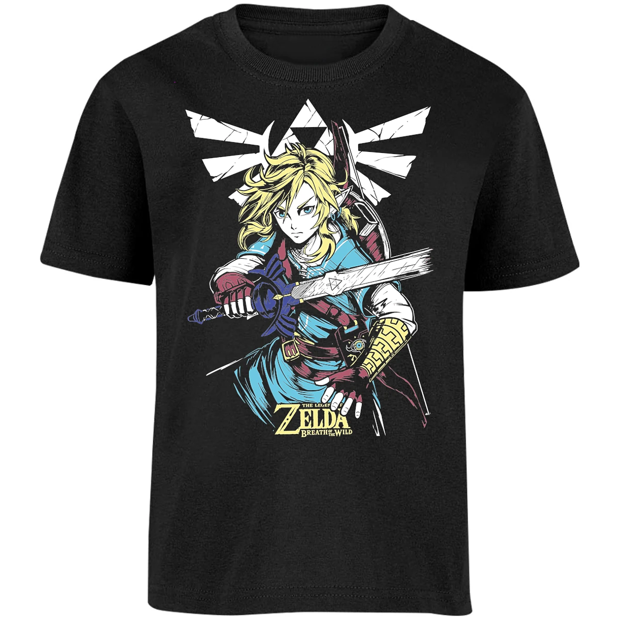 Playera The Leyend Of Zelda Link Botw para Niño 11