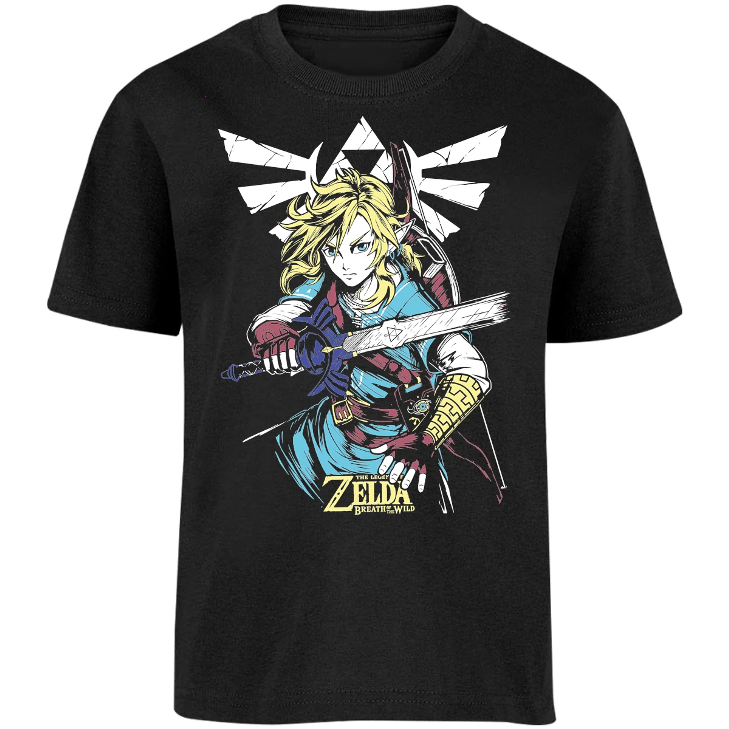 Playera The Leyend Of Zelda Link Botw para Niño 11