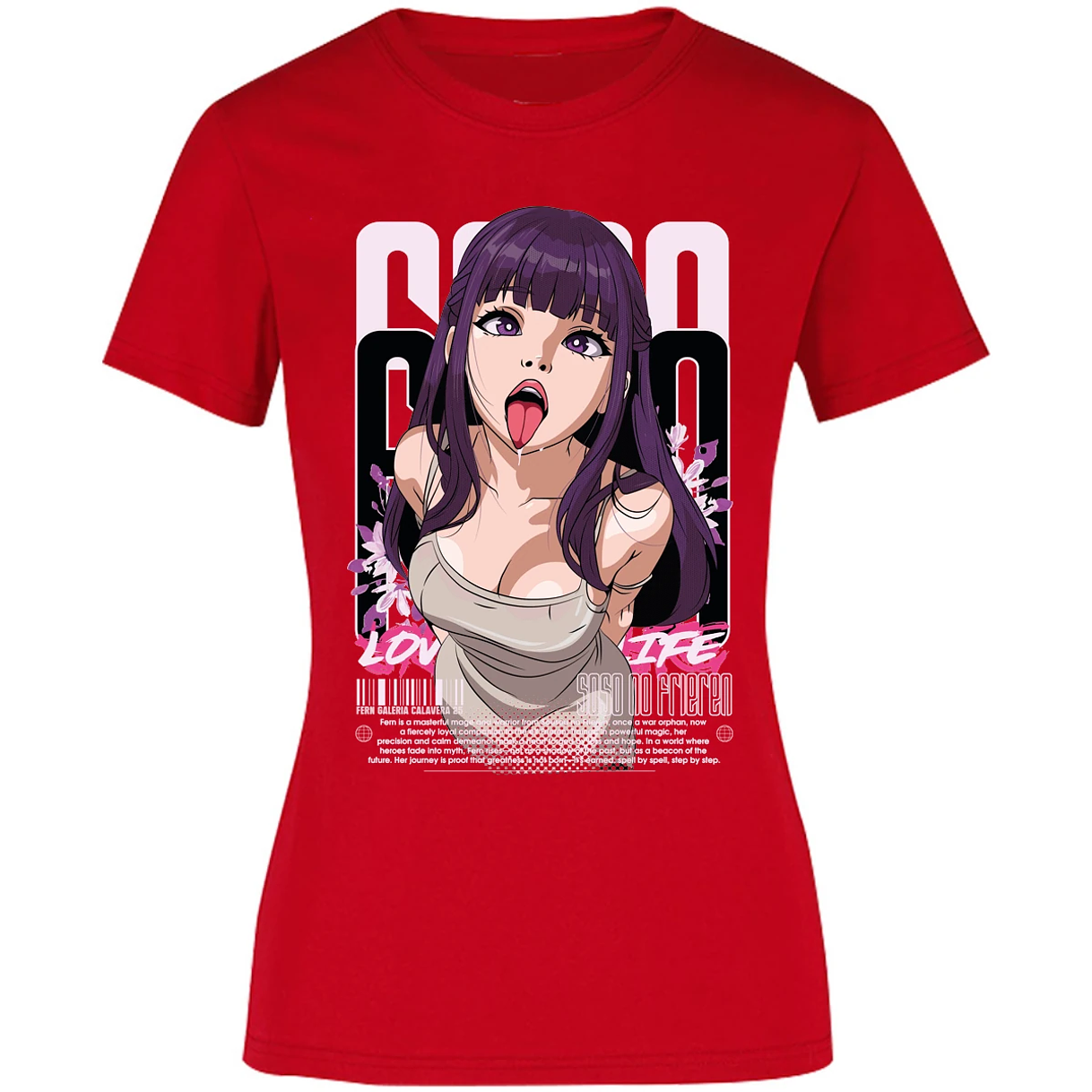 Blusa Soso No Frieren Fern Waifu Blusa para Mujer 13