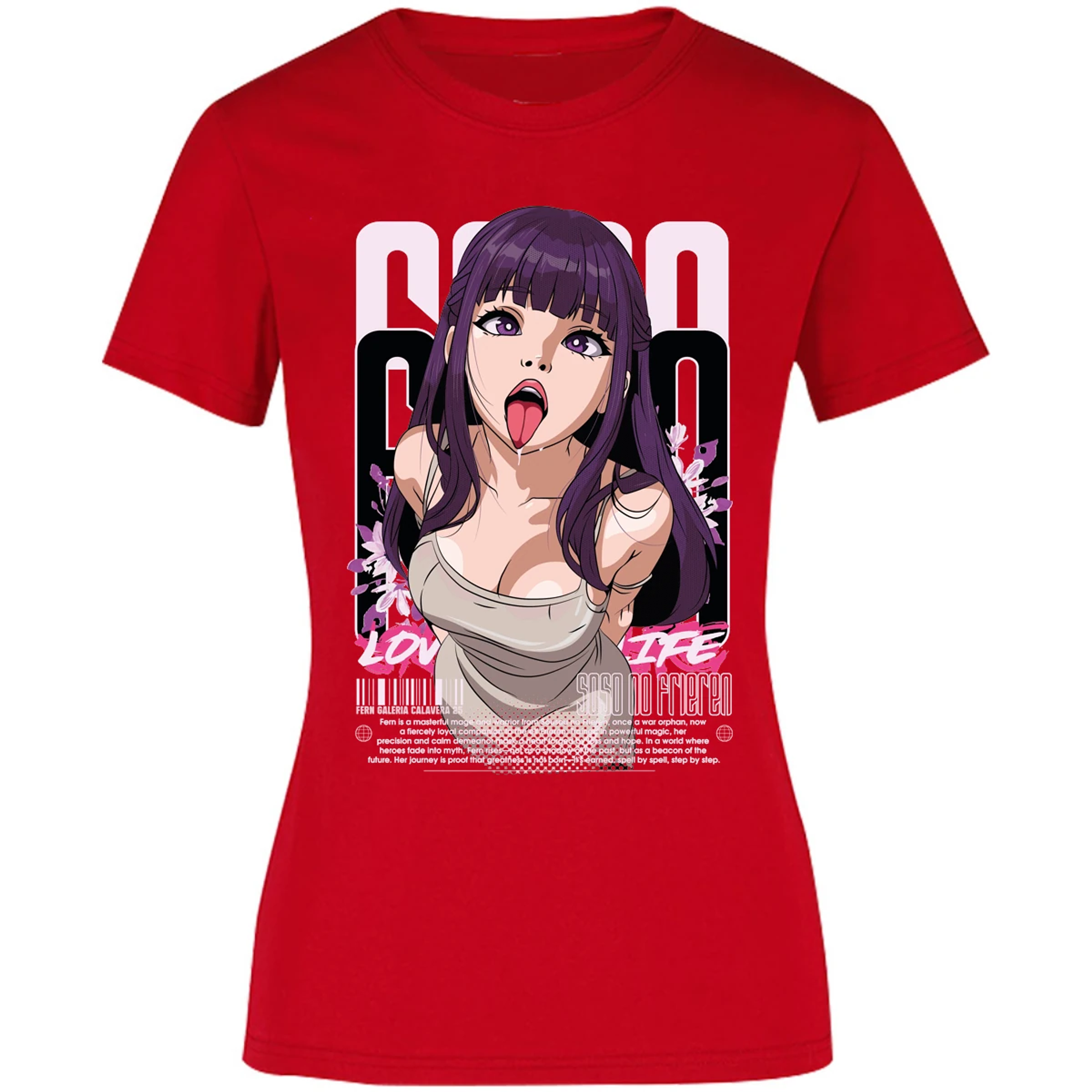 Blusa Soso No Frieren Fern Waifu Blusa para Mujer 13