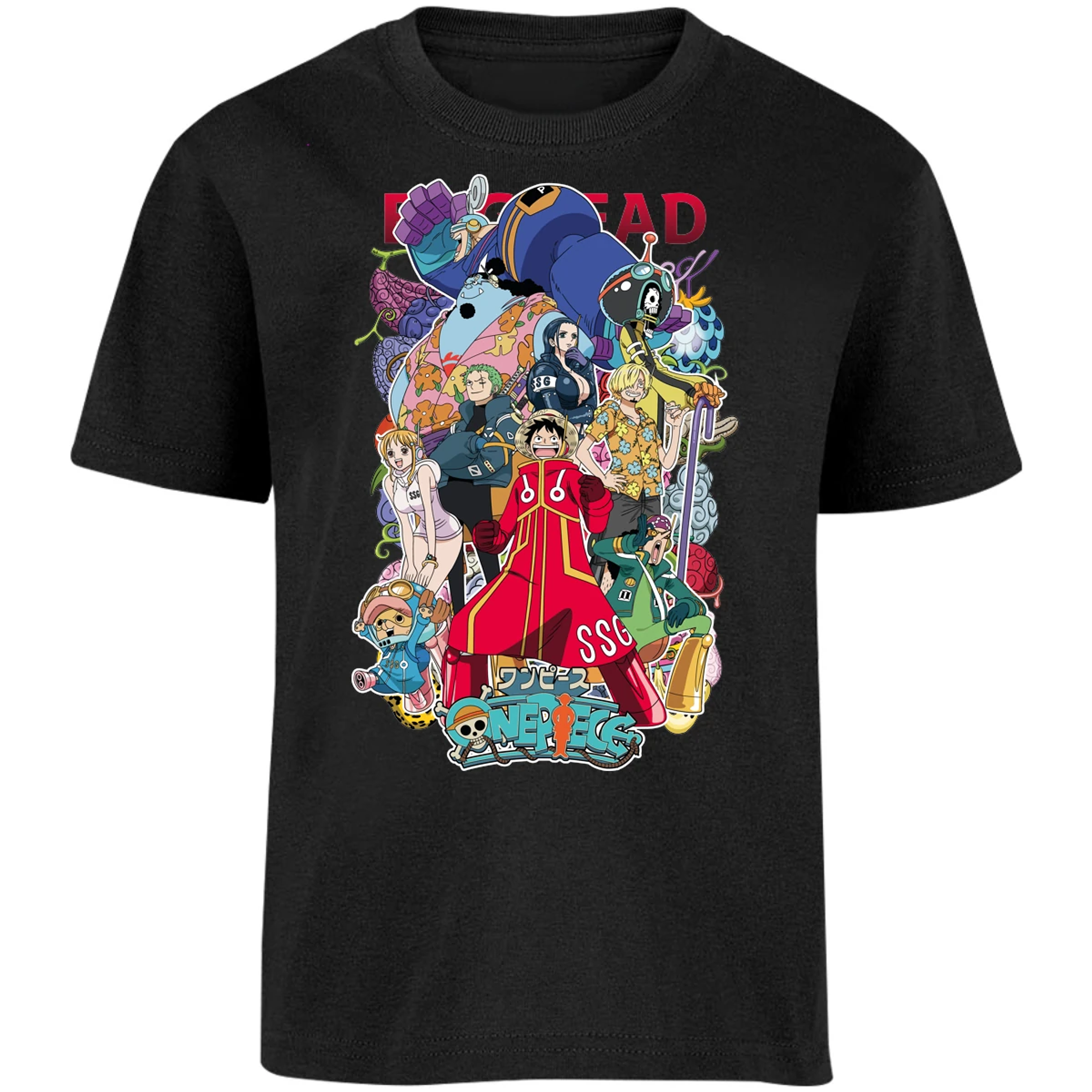 Playera One Piece One Piece Egghead para Niño 7