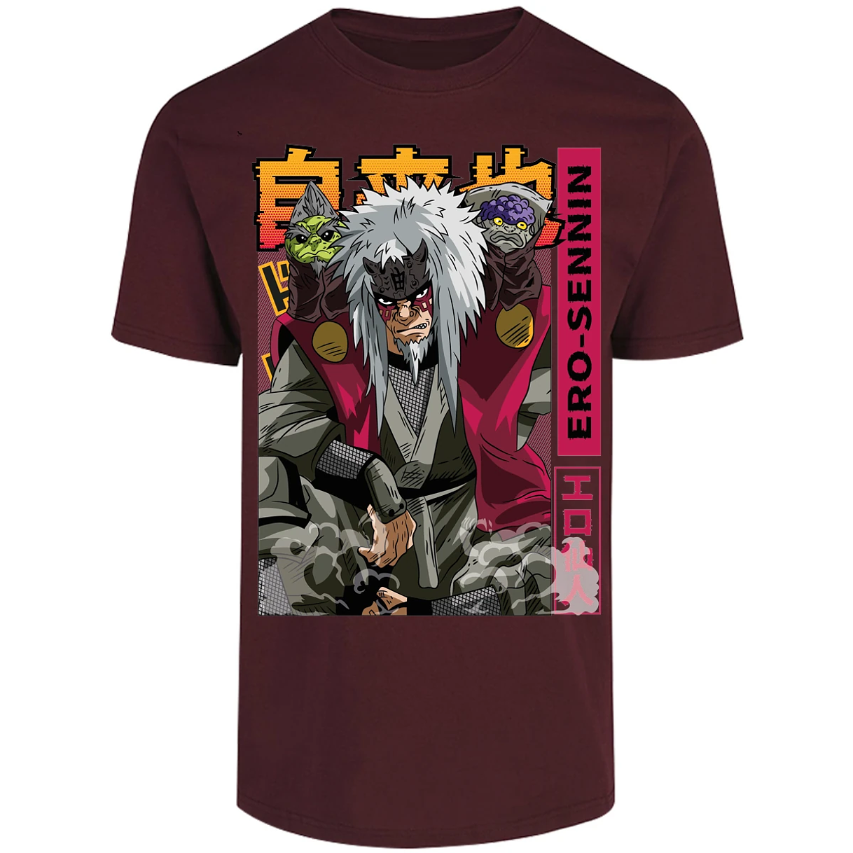 Playera Naruto Jiraiya Diseo para Adulto 27