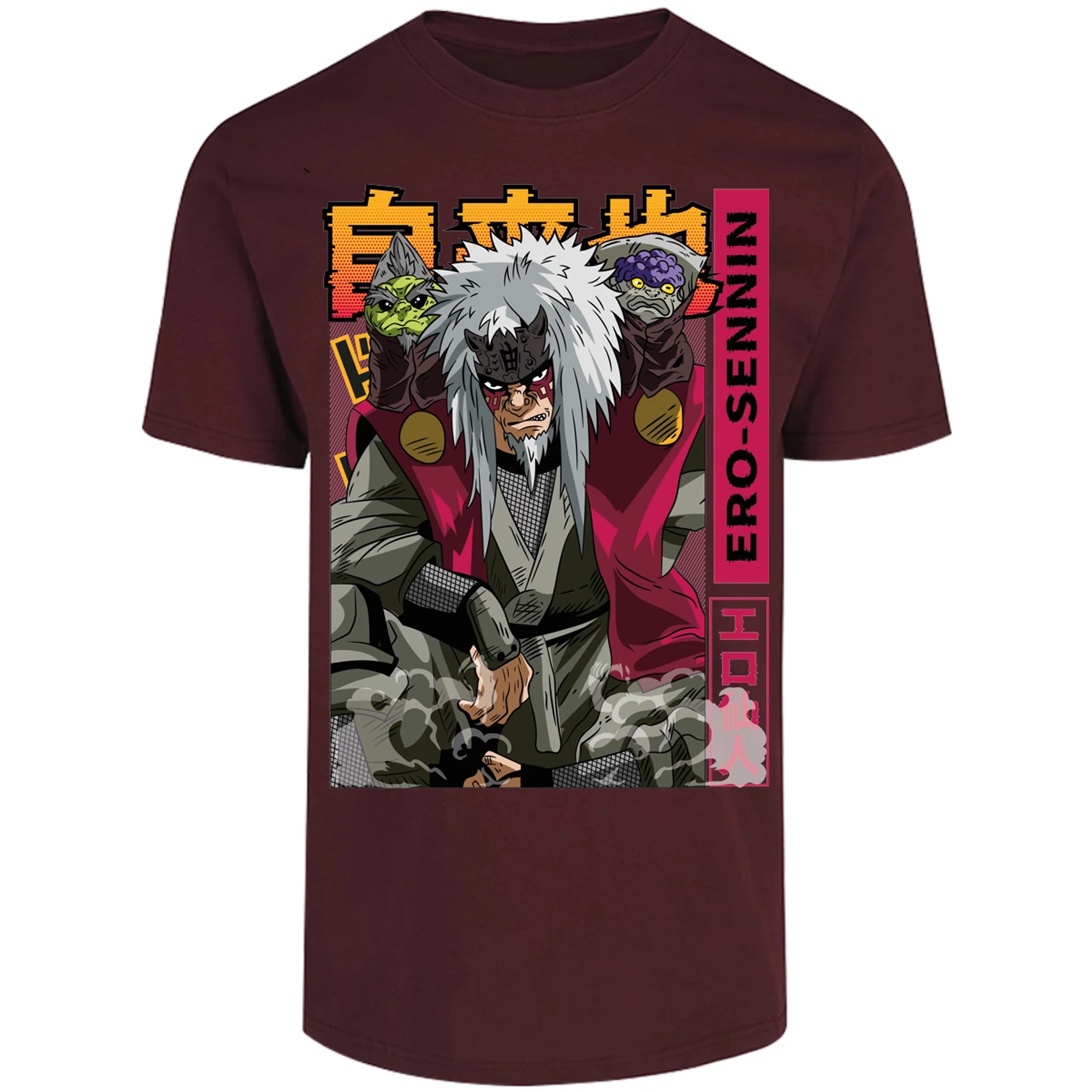 Playera Naruto Jiraiya Diseo para Adulto 27