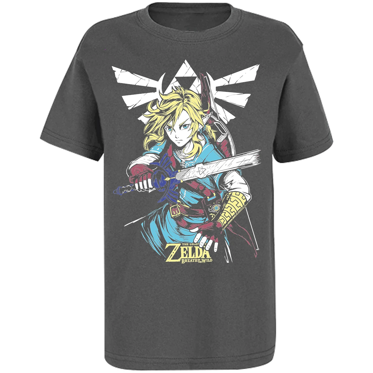 Playera The Leyend Of Zelda Link Botw para Niño 12
