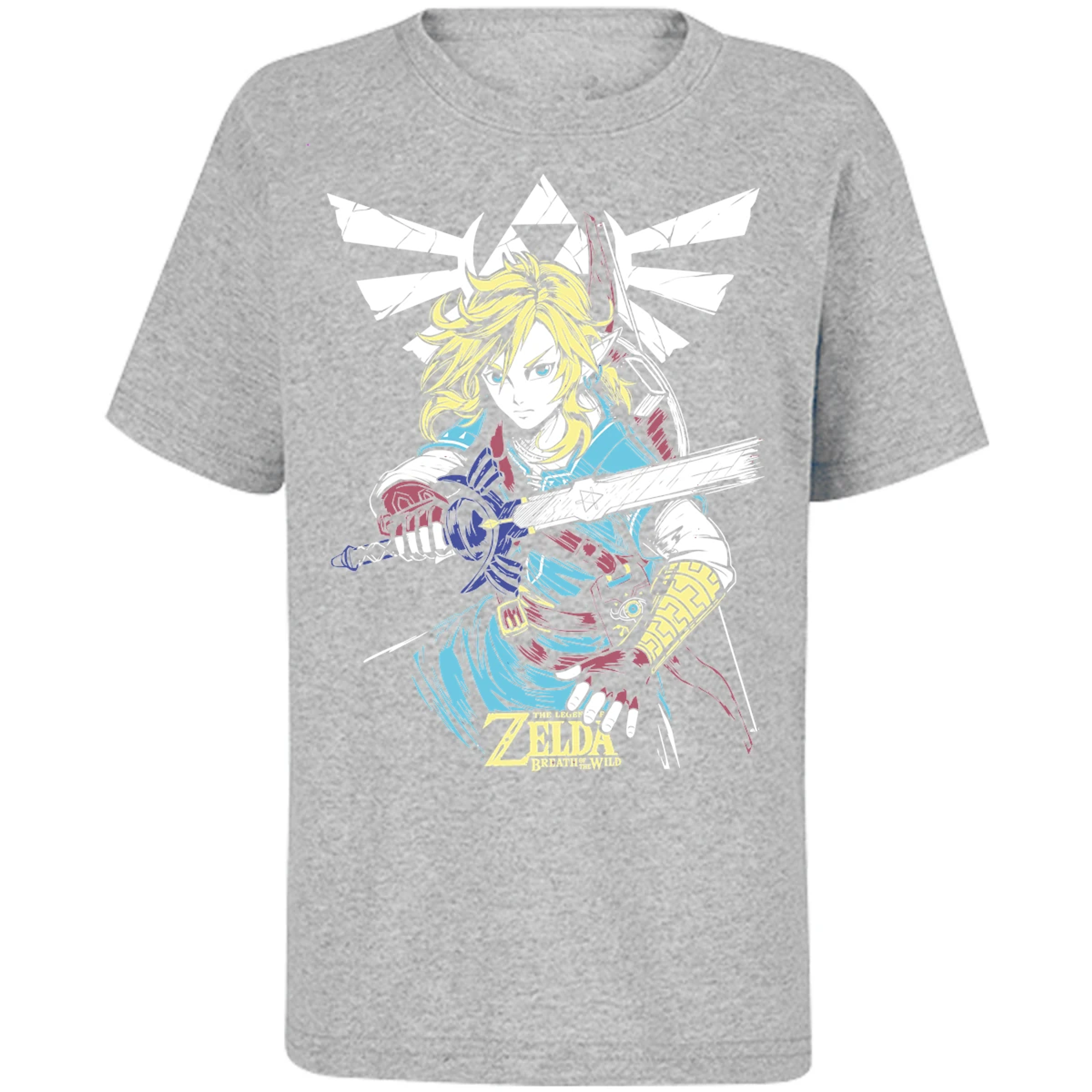 Playera The Leyend Of Zelda Link Botw para Niño 17