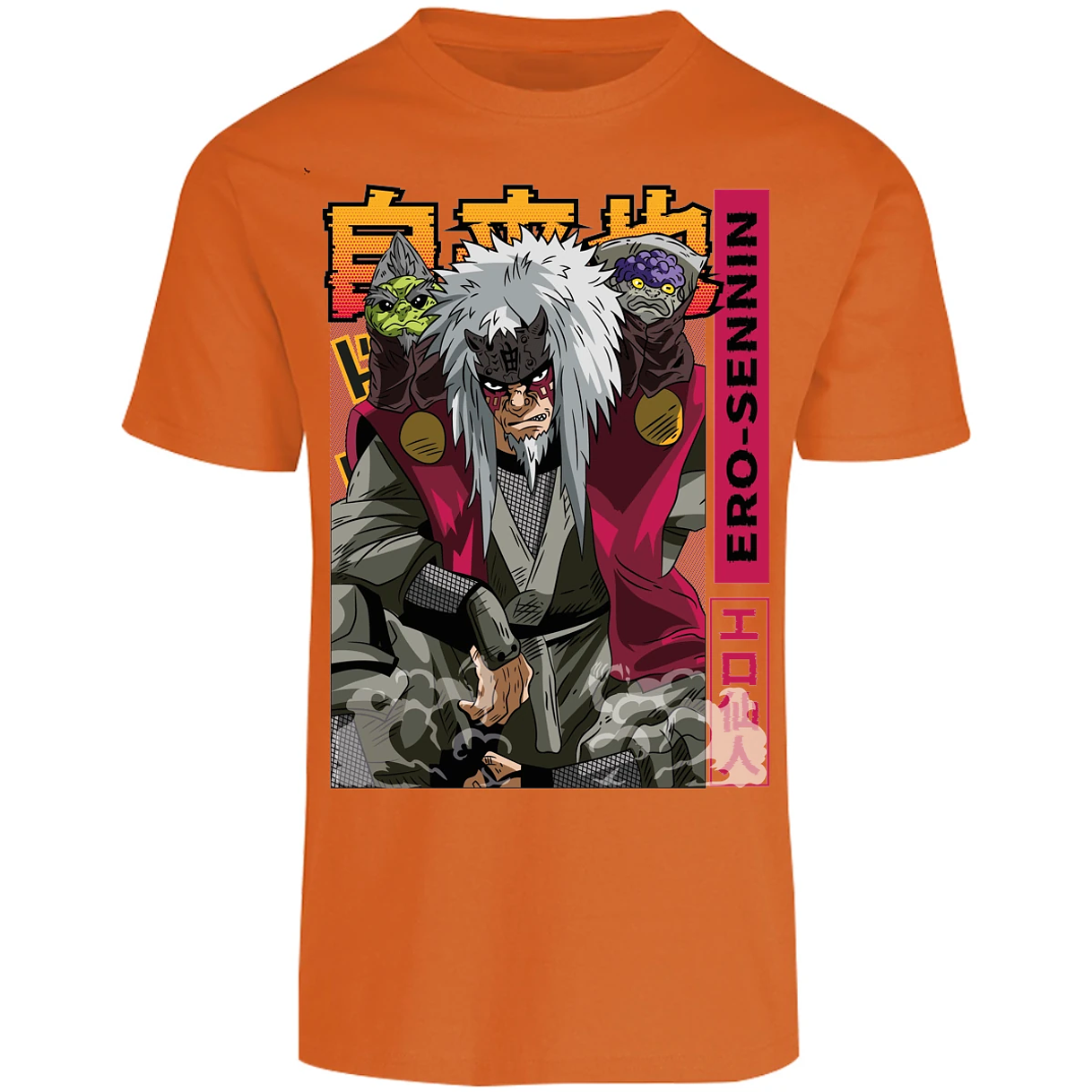 Playera Naruto Jiraiya Diseo para Adulto 3