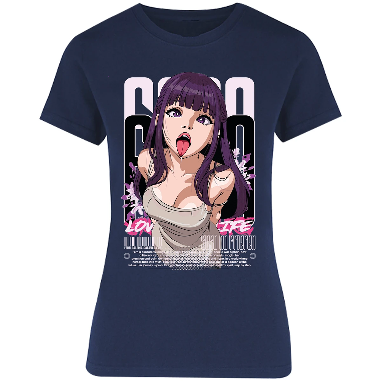 Blusa Soso No Frieren Fern Waifu Blusa para Mujer 3