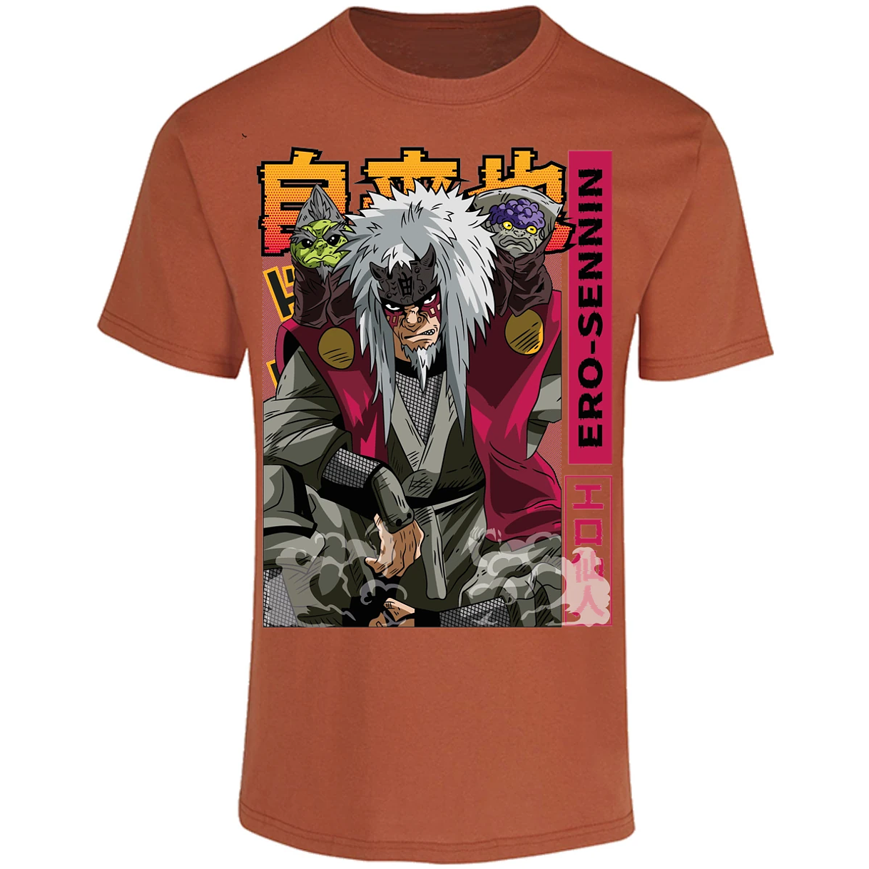 Playera Naruto Jiraiya Diseo para Adulto 15