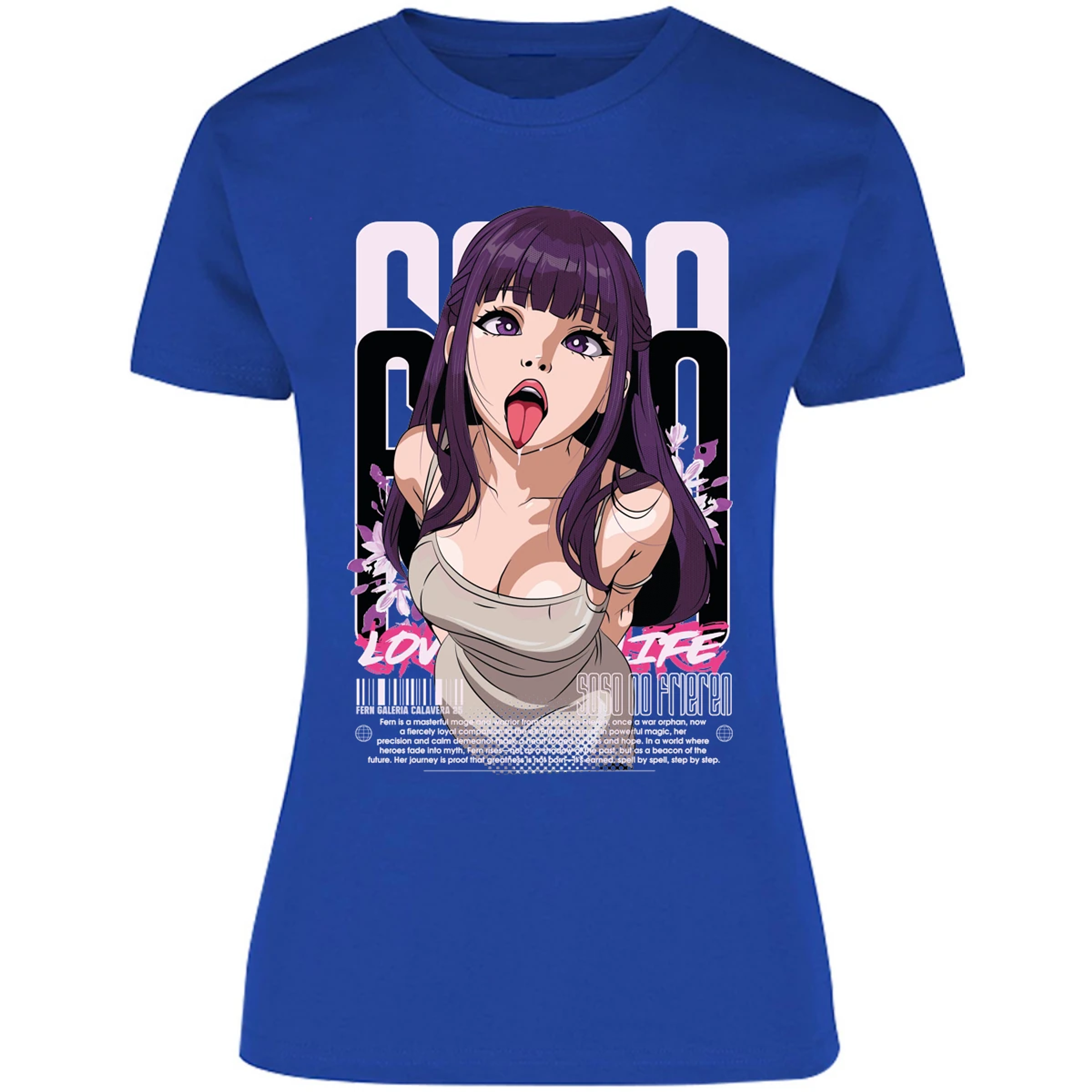 Blusa Soso No Frieren Fern Waifu Blusa para Mujer 14