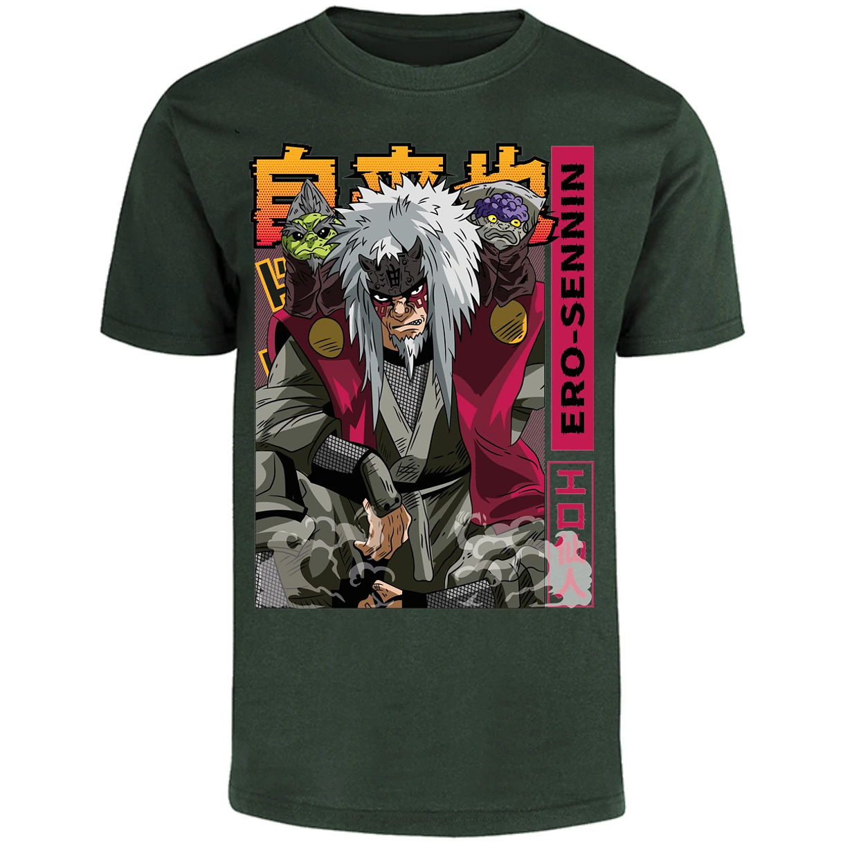 Playera Naruto Jiraiya Diseo para Adulto 11