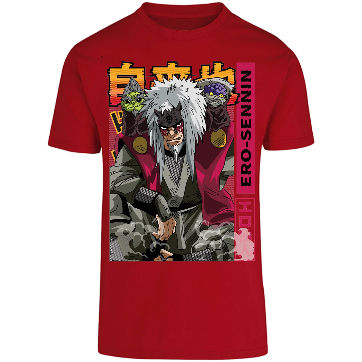 Playera Naruto Jiraiya Diseo para Adulto 17