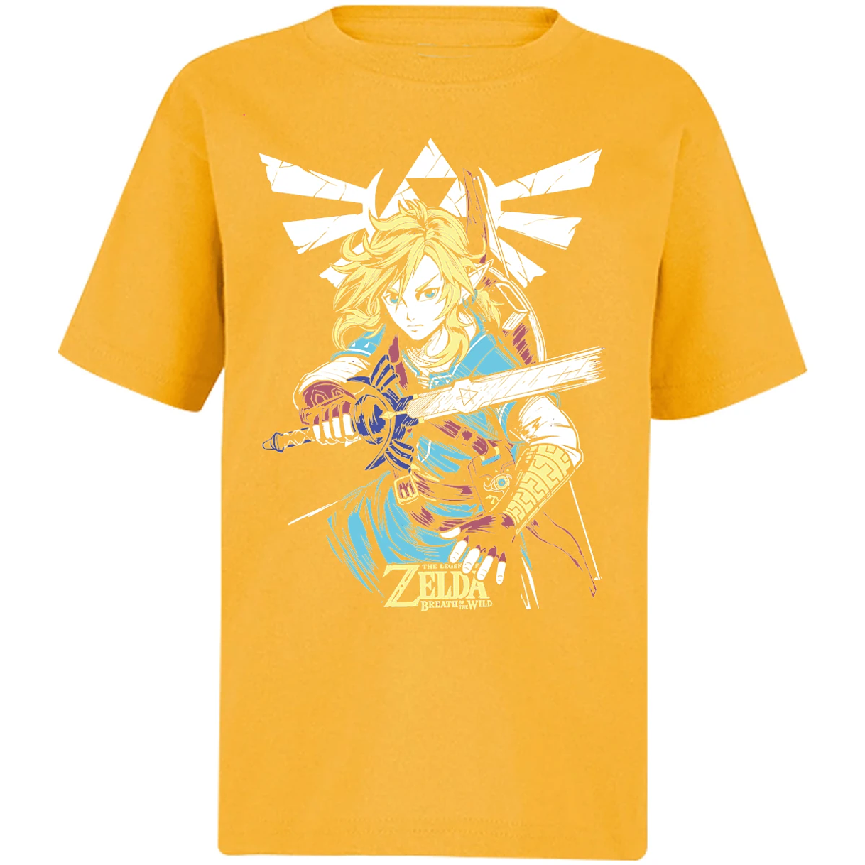Playera The Leyend Of Zelda Link Botw para Niño 1