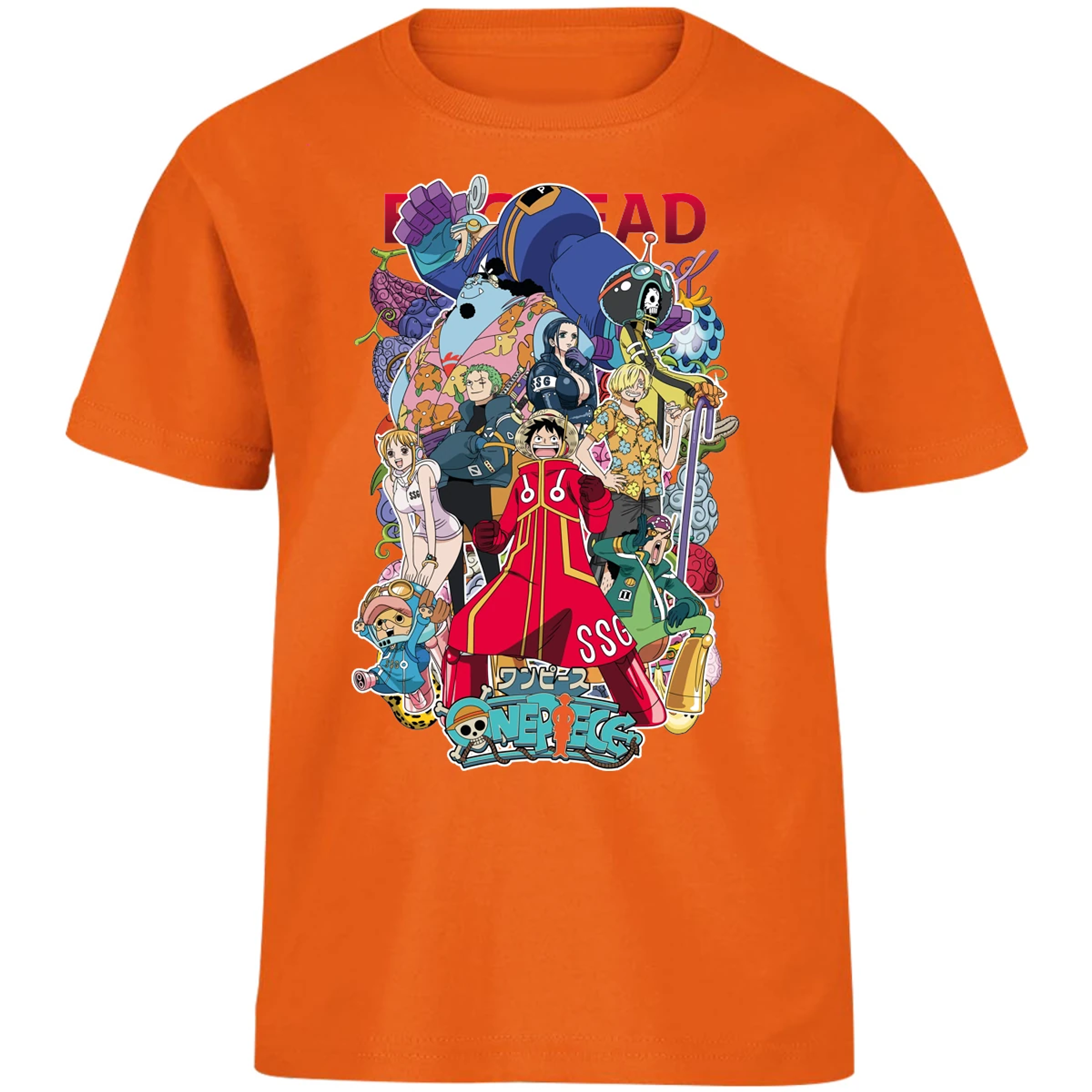 Playera One Piece One Piece Egghead para Niño 13