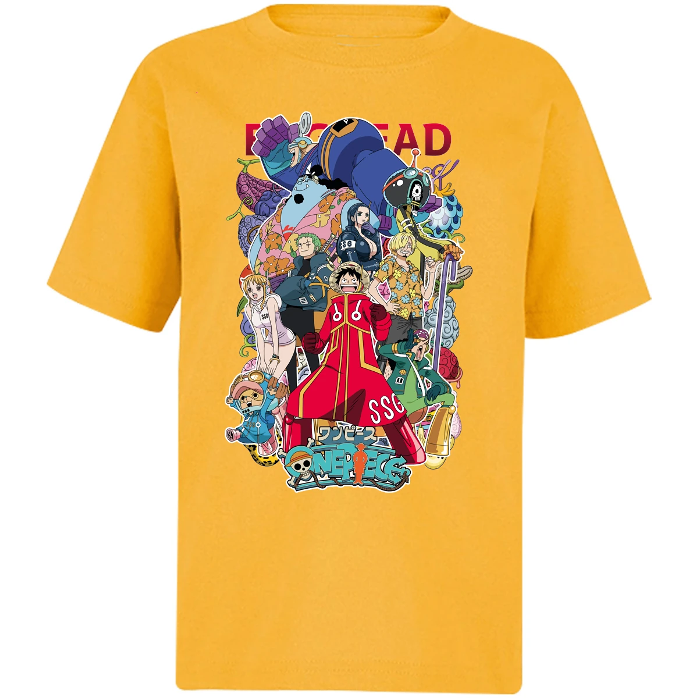 Playera One Piece One Piece Egghead para Niño 25