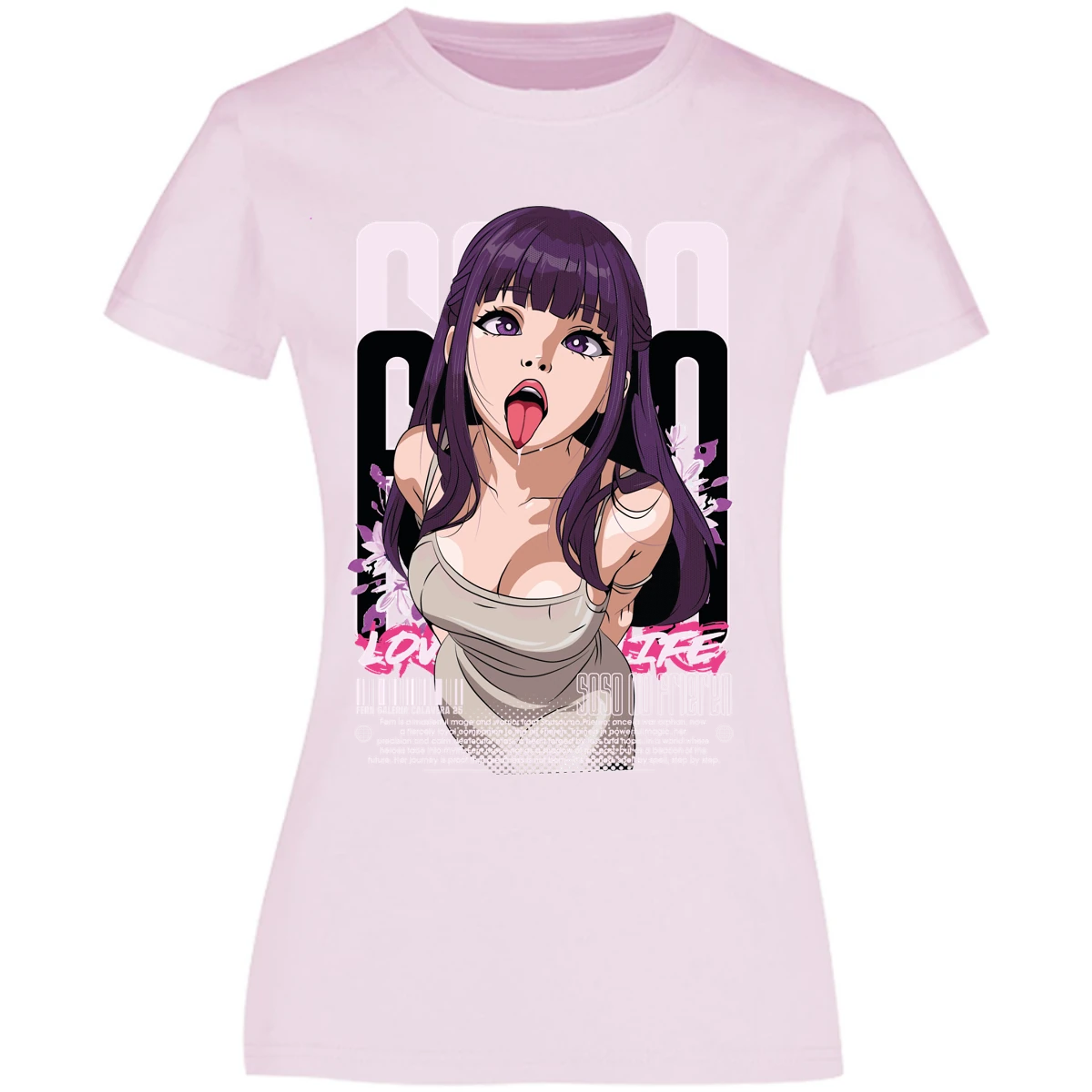 Blusa Soso No Frieren Fern Waifu Blusa para Mujer 5