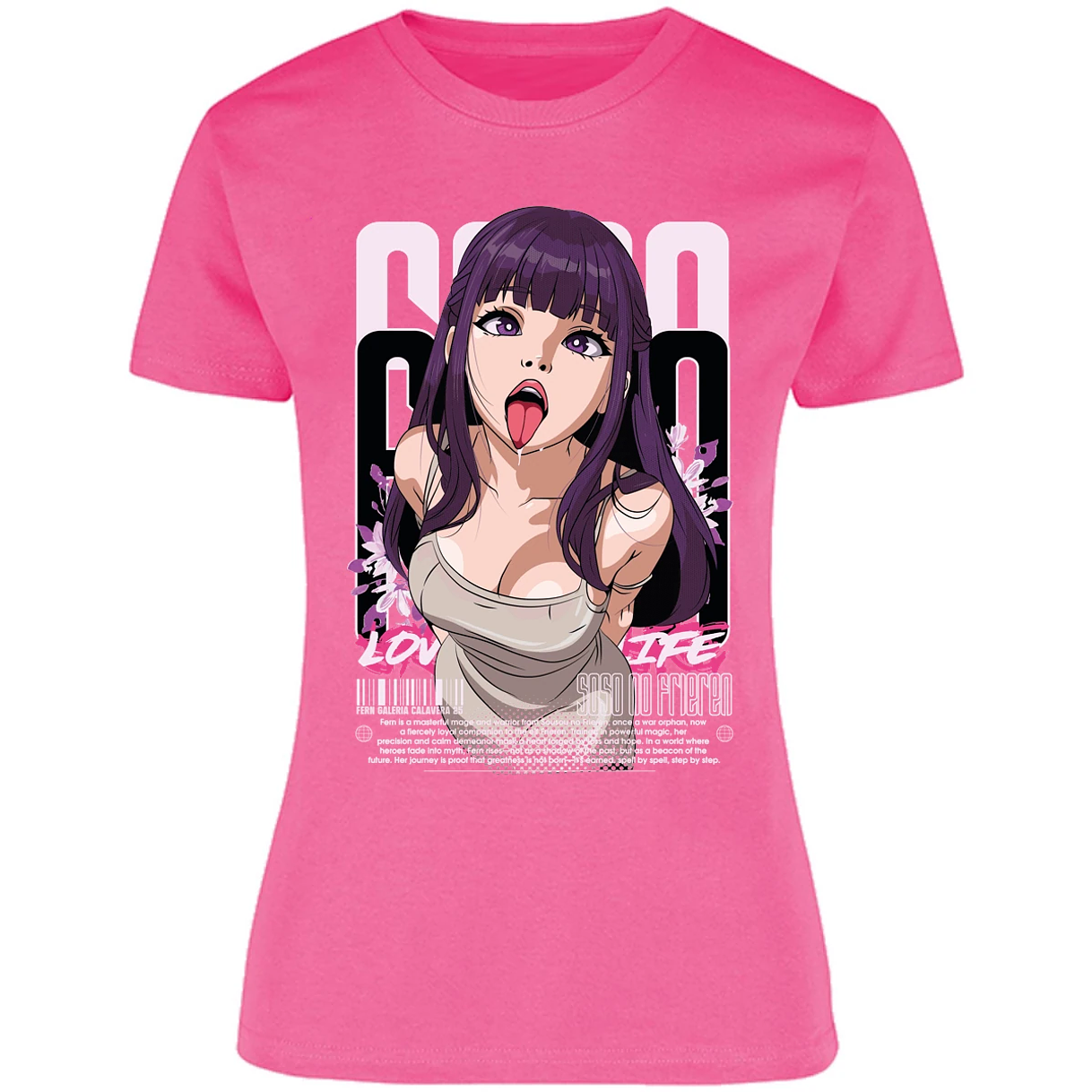 Blusa Soso No Frieren Fern Waifu Blusa para Mujer 9