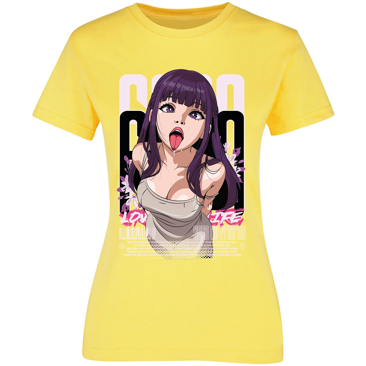 Blusa Soso No Frieren Fern Waifu Blusa para Mujer 15