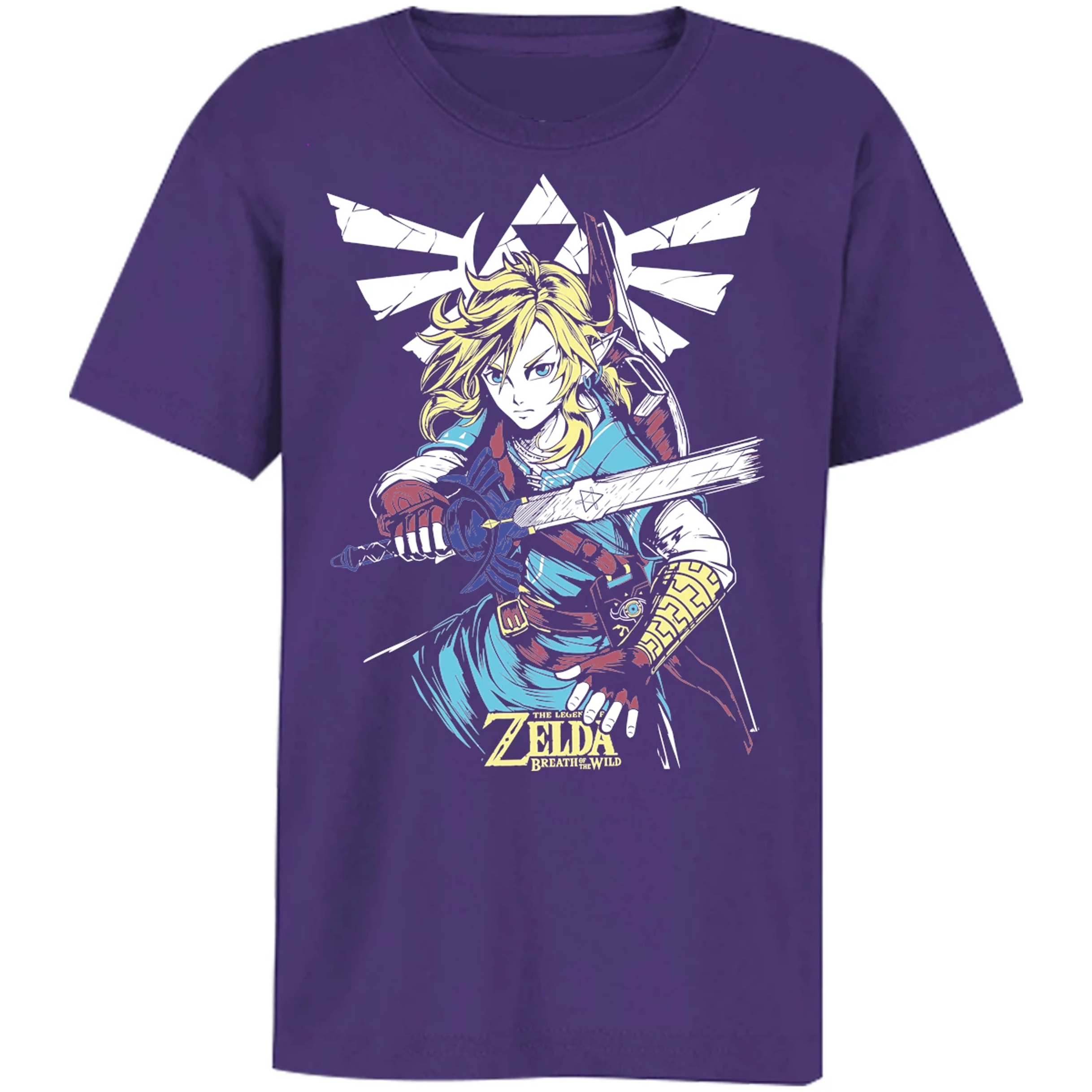 Playera The Leyend Of Zelda Link Botw para Niño 2