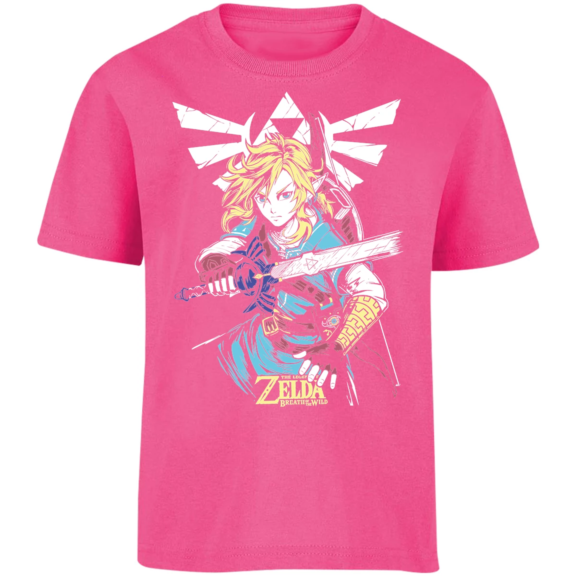 Playera The Leyend Of Zelda Link Botw para Niño 7