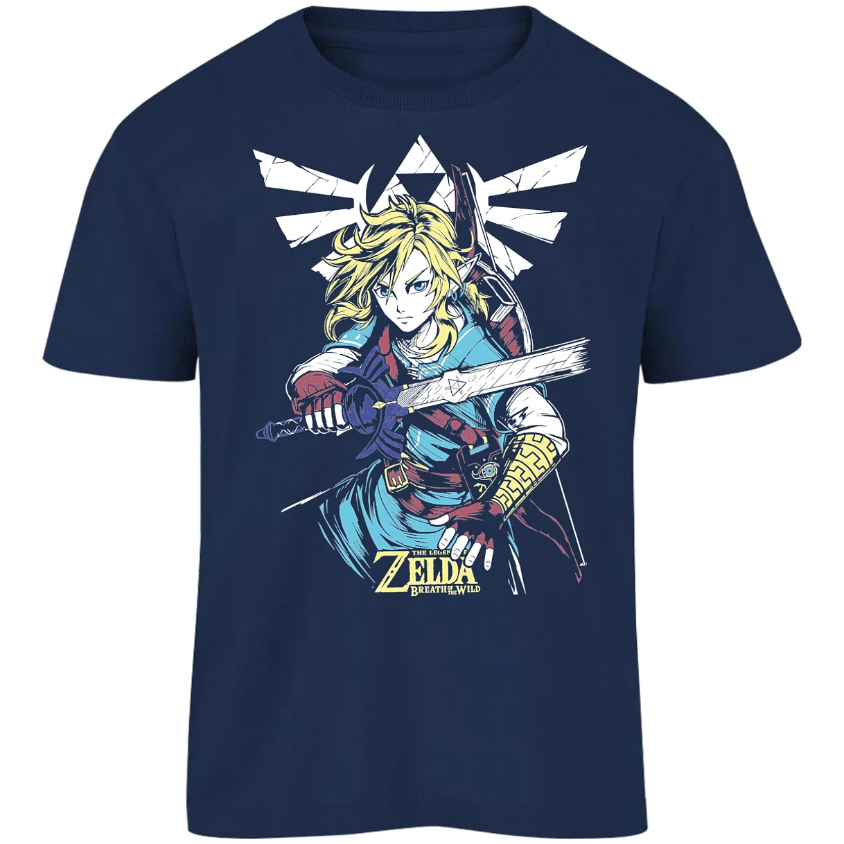 Playera The Leyend Of Zelda Link Botw para Niño 13