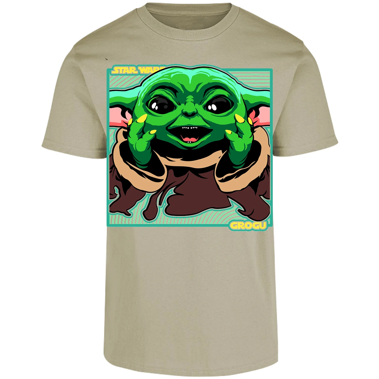 Playera The Mandalorian Grogu para Adulto 6