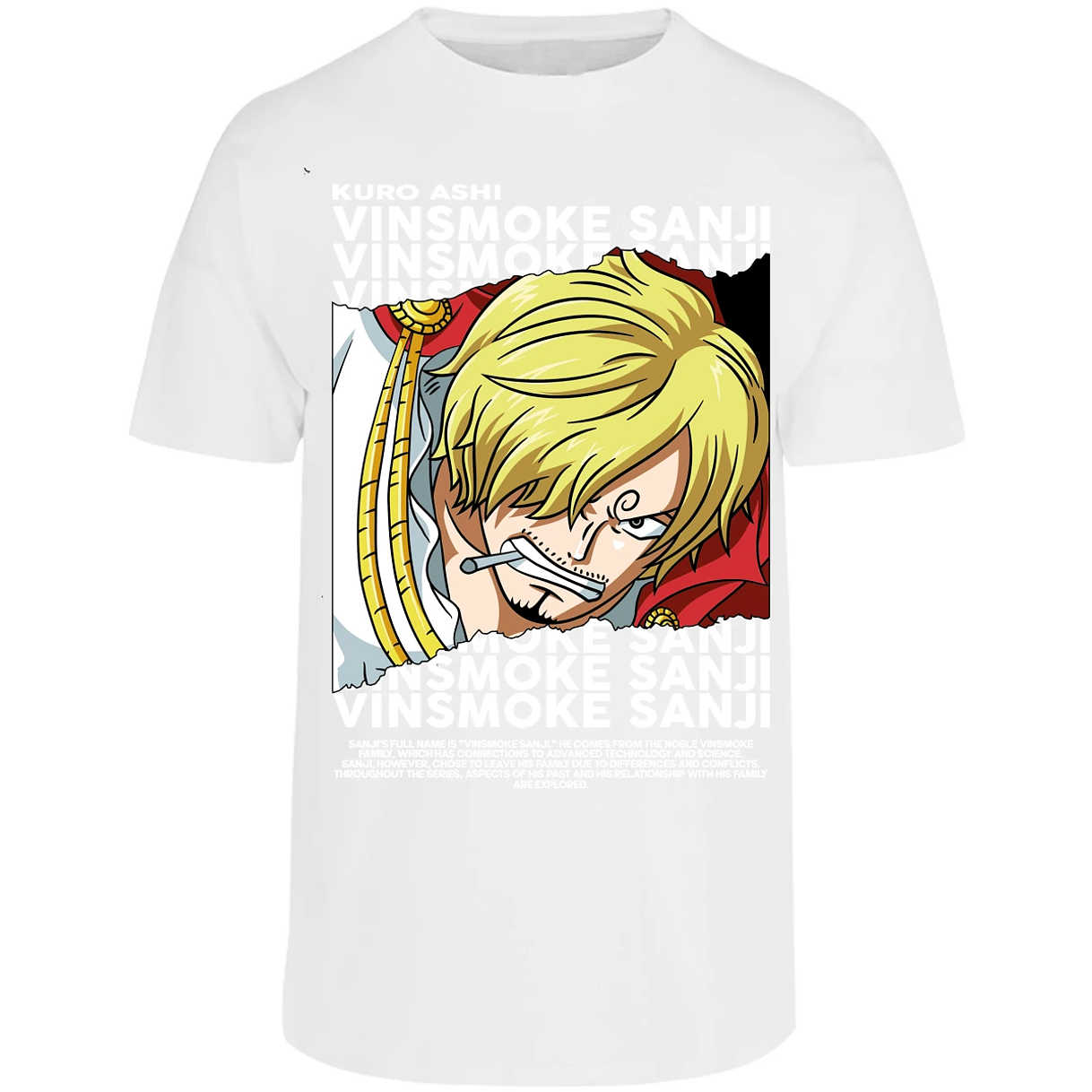 Playera One Piece Sanji para Adulto 30